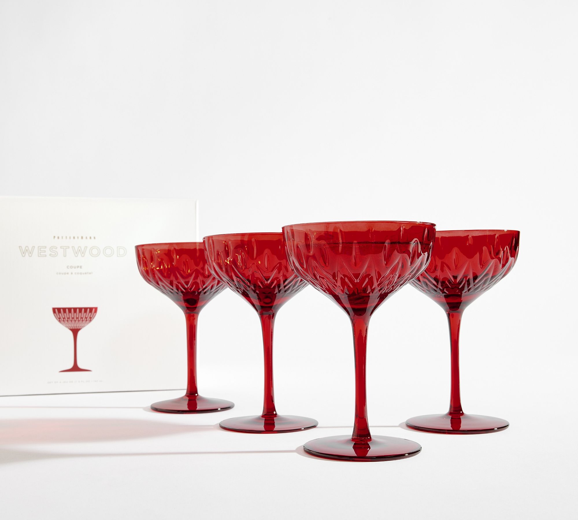 Westwood Coupe Glasses - Set of 4