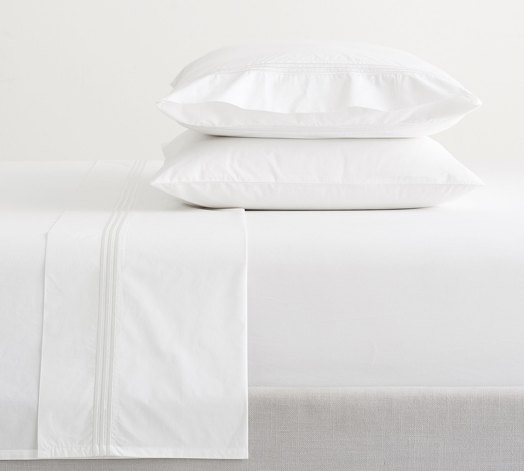 Open Box: Grand Organic Percale Sheet Set