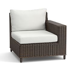 Build Your Own - Torrey Wicker Square Arm Outdoor Sectional Components