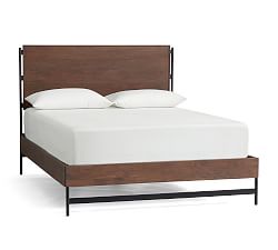 Warren Platform Bed, Queen, Dark Umber