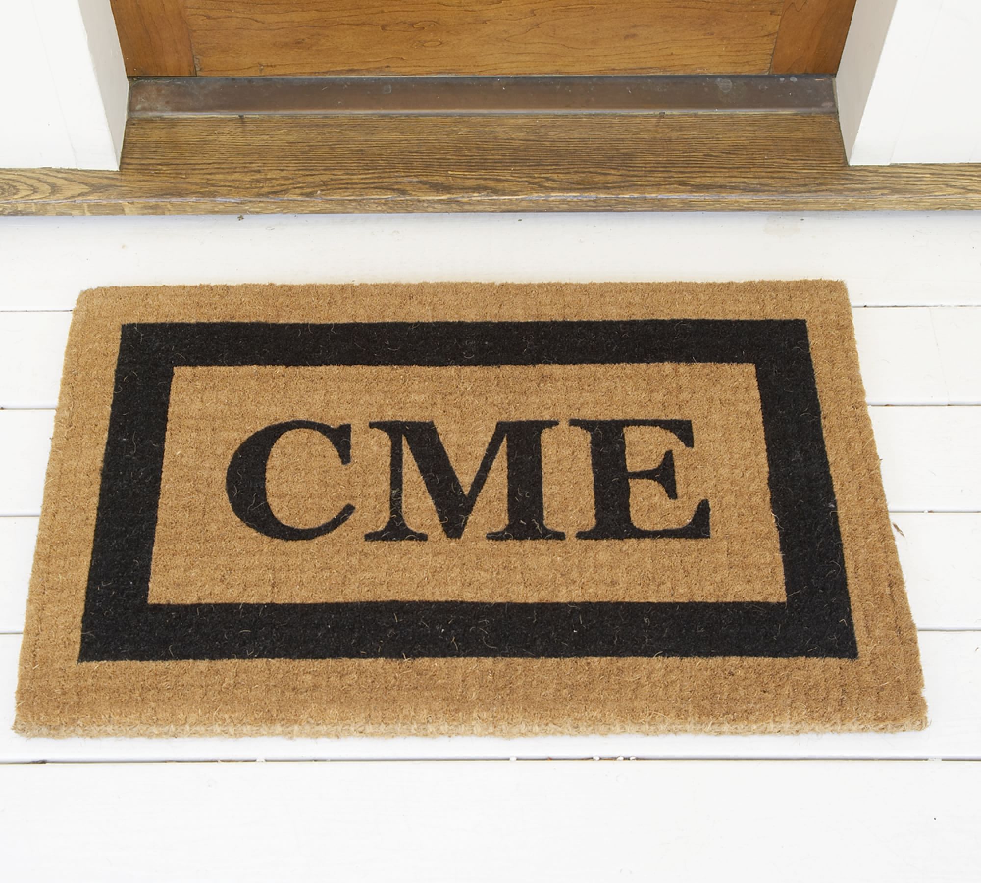 Personalized Framed Doormat – Up to 3 Letters