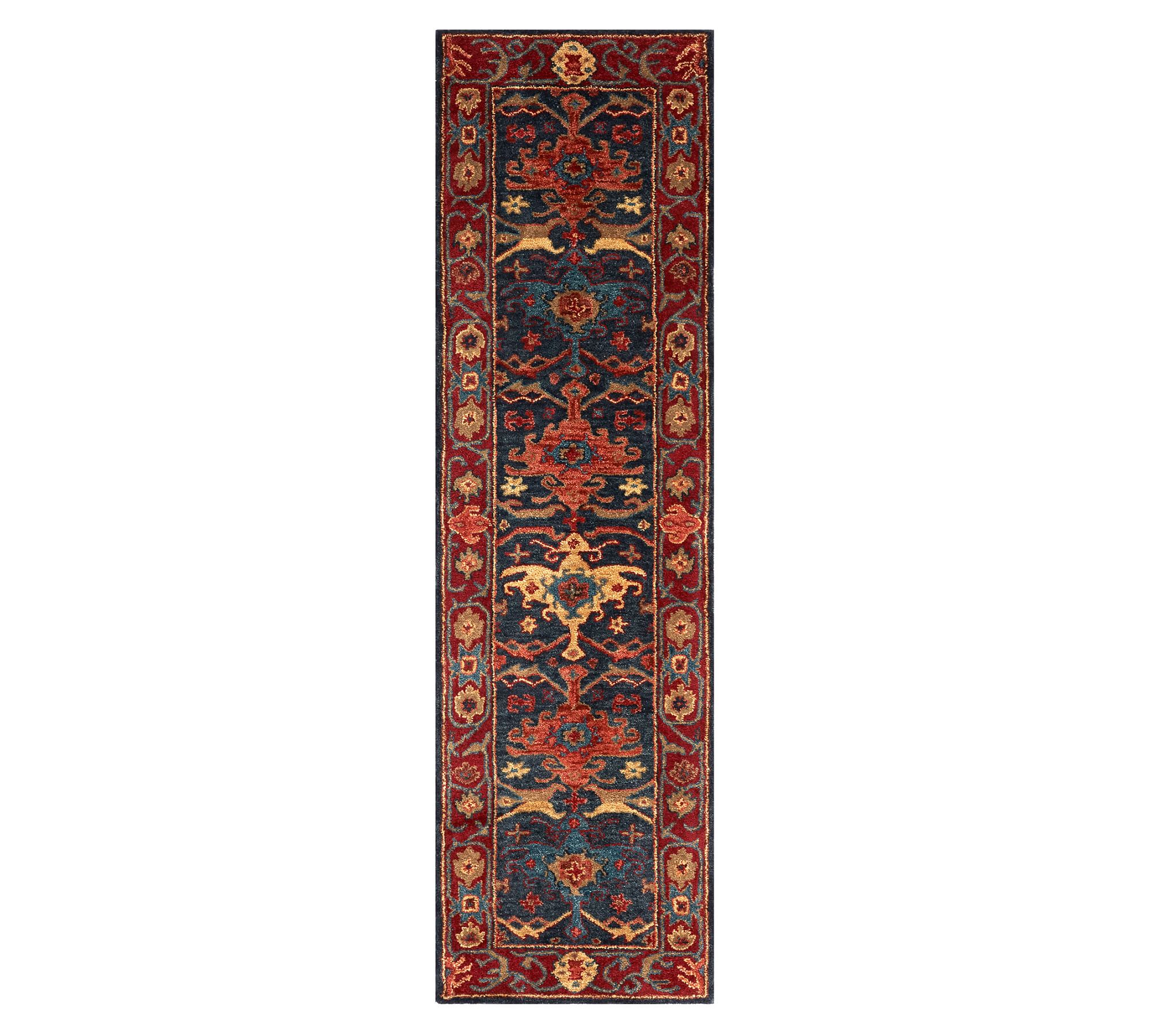 Channing Persian-Style Hand-Tufted Wool Rug