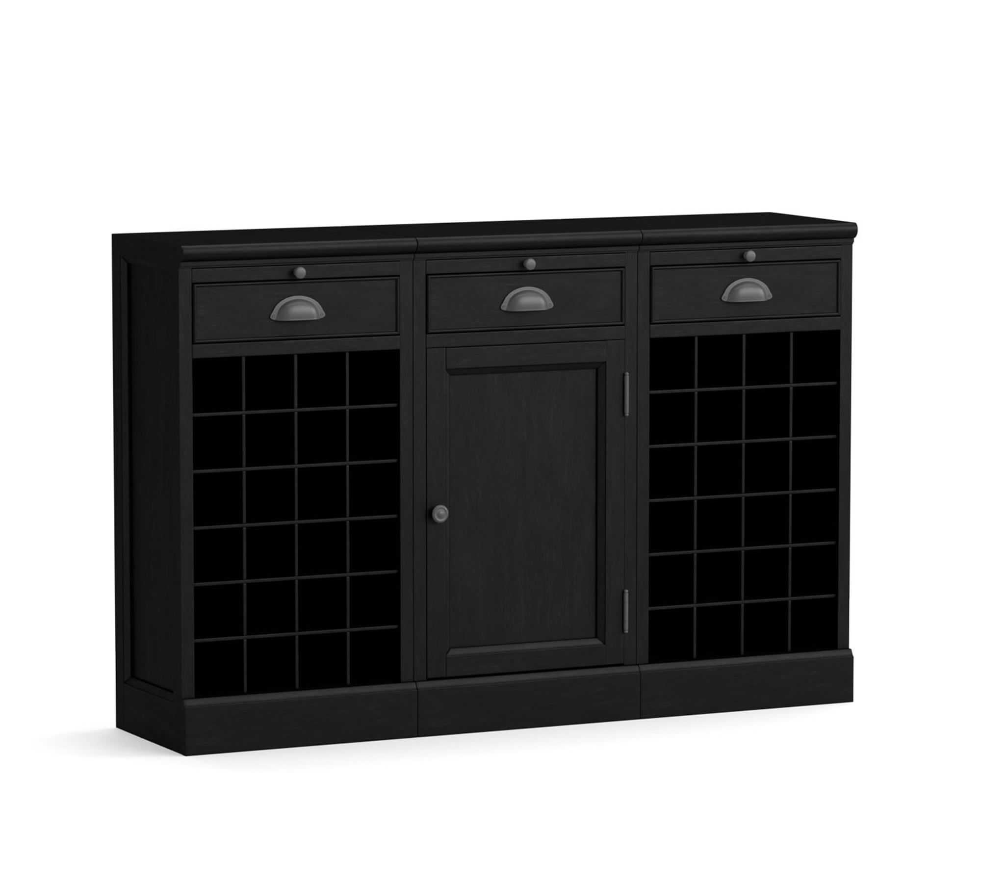 Modular Bar Buffet With Double Wine Grid (54")