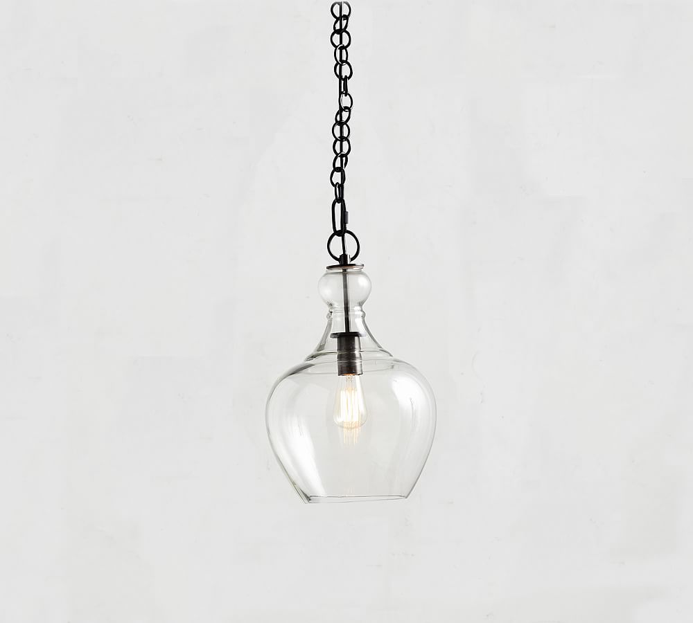 Flynn Recycled Glass Pendant (12")
