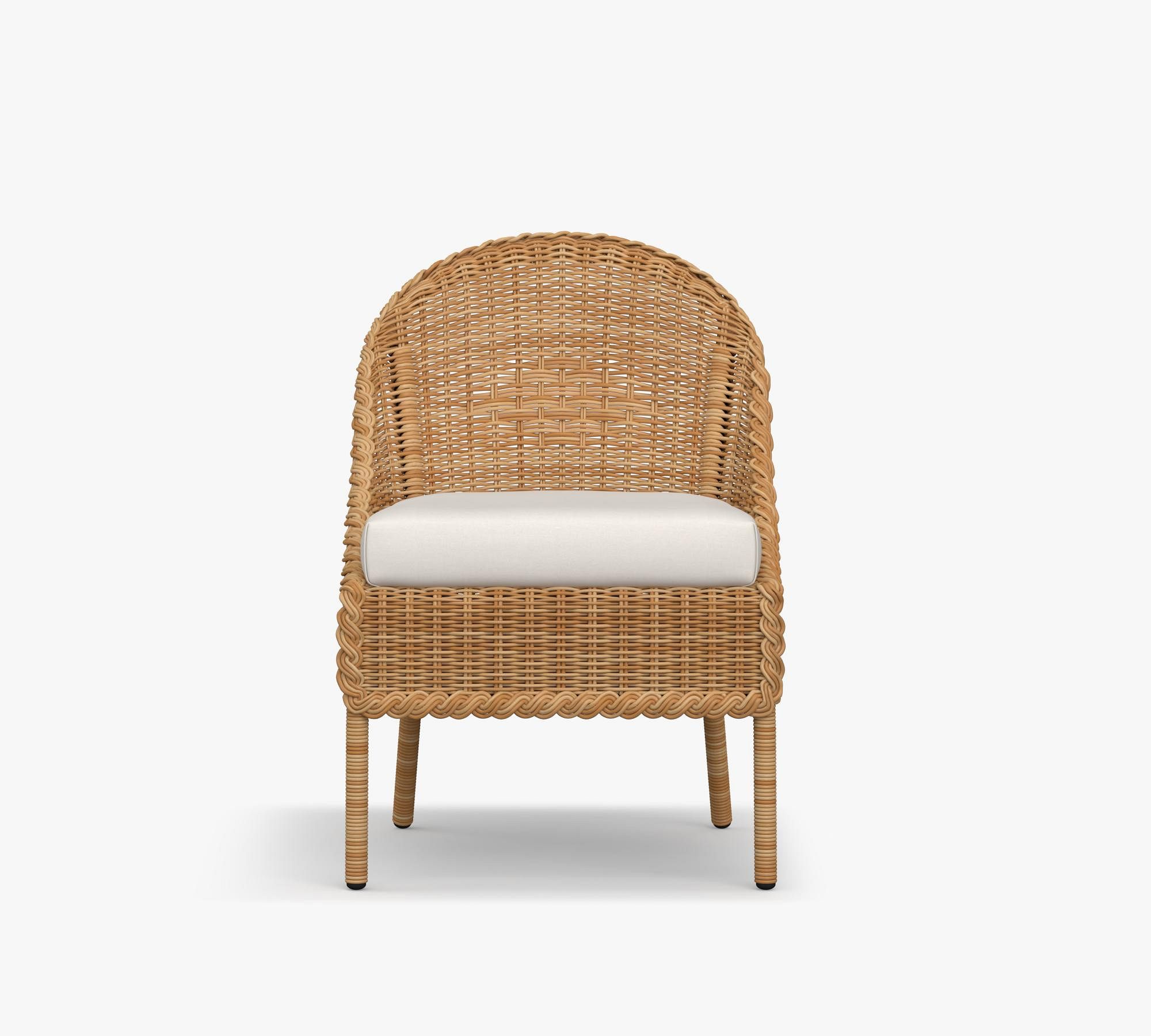 Westport Wicker Outdoor Dining Side Chair