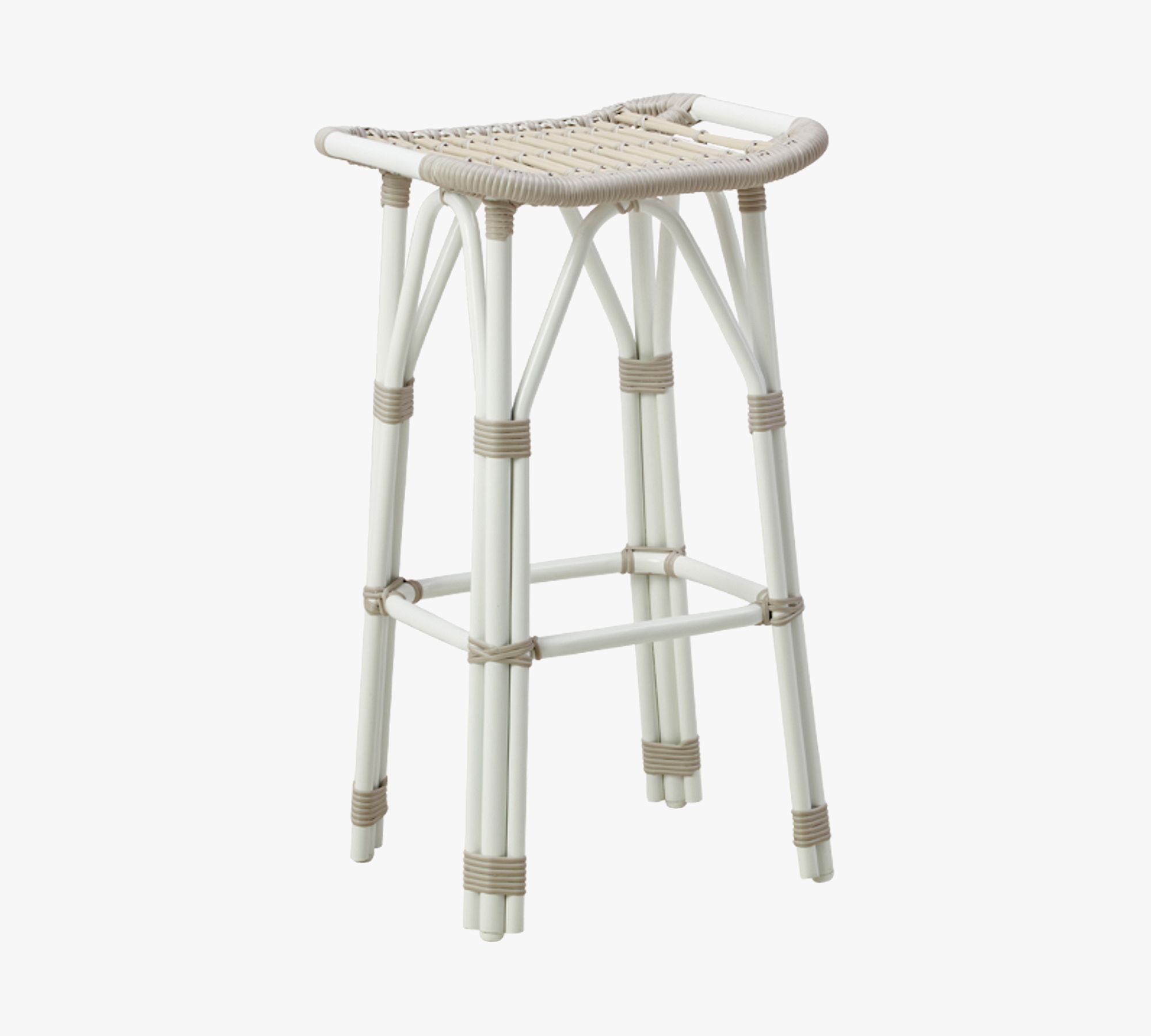 Salsa Alu-Rattan Outdoor Stool