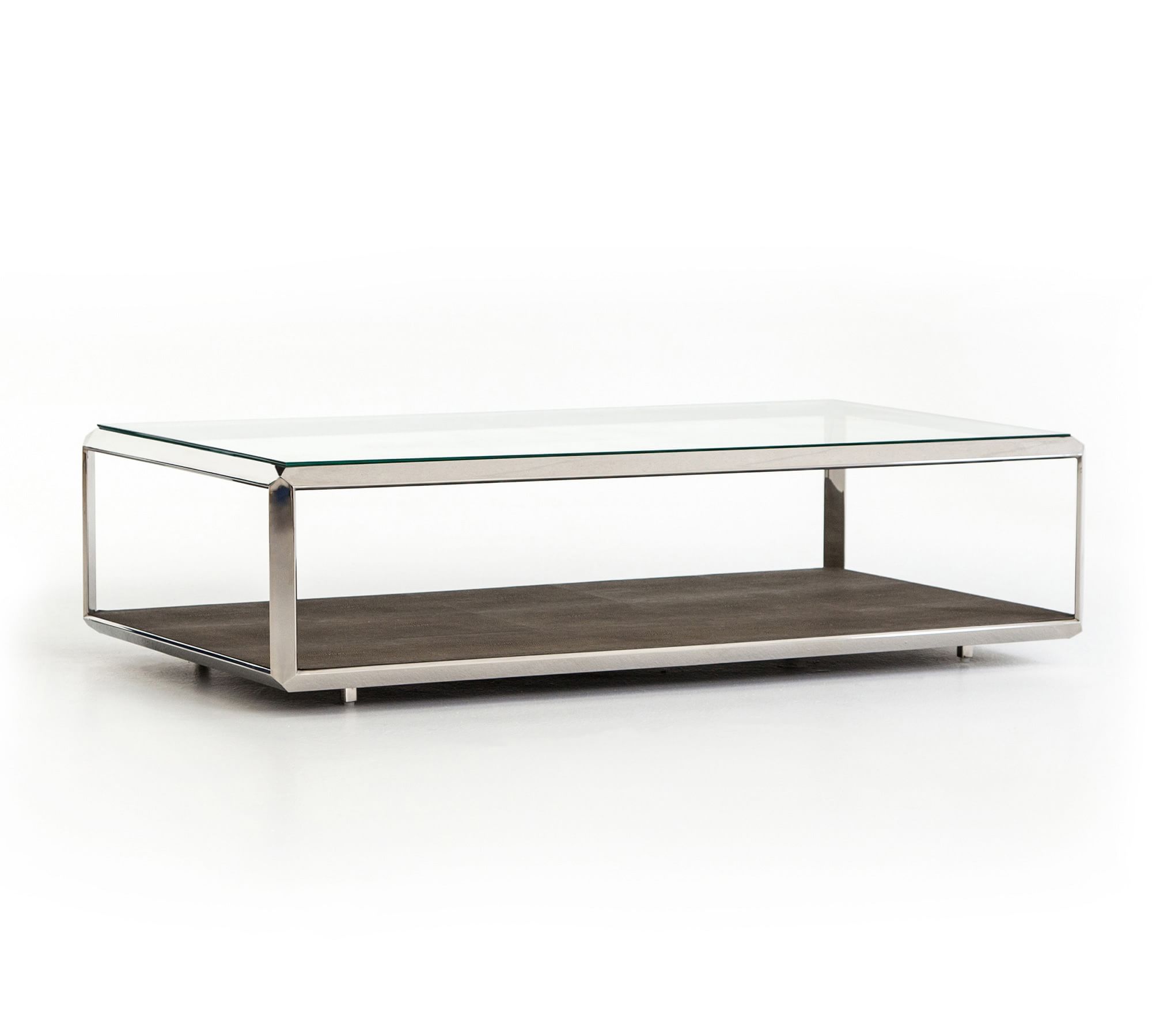 Doncaster Rectangular Shagreen Coffee Table (56")