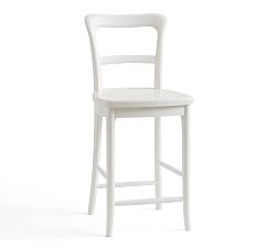 Cline Counter Stool, Antique White