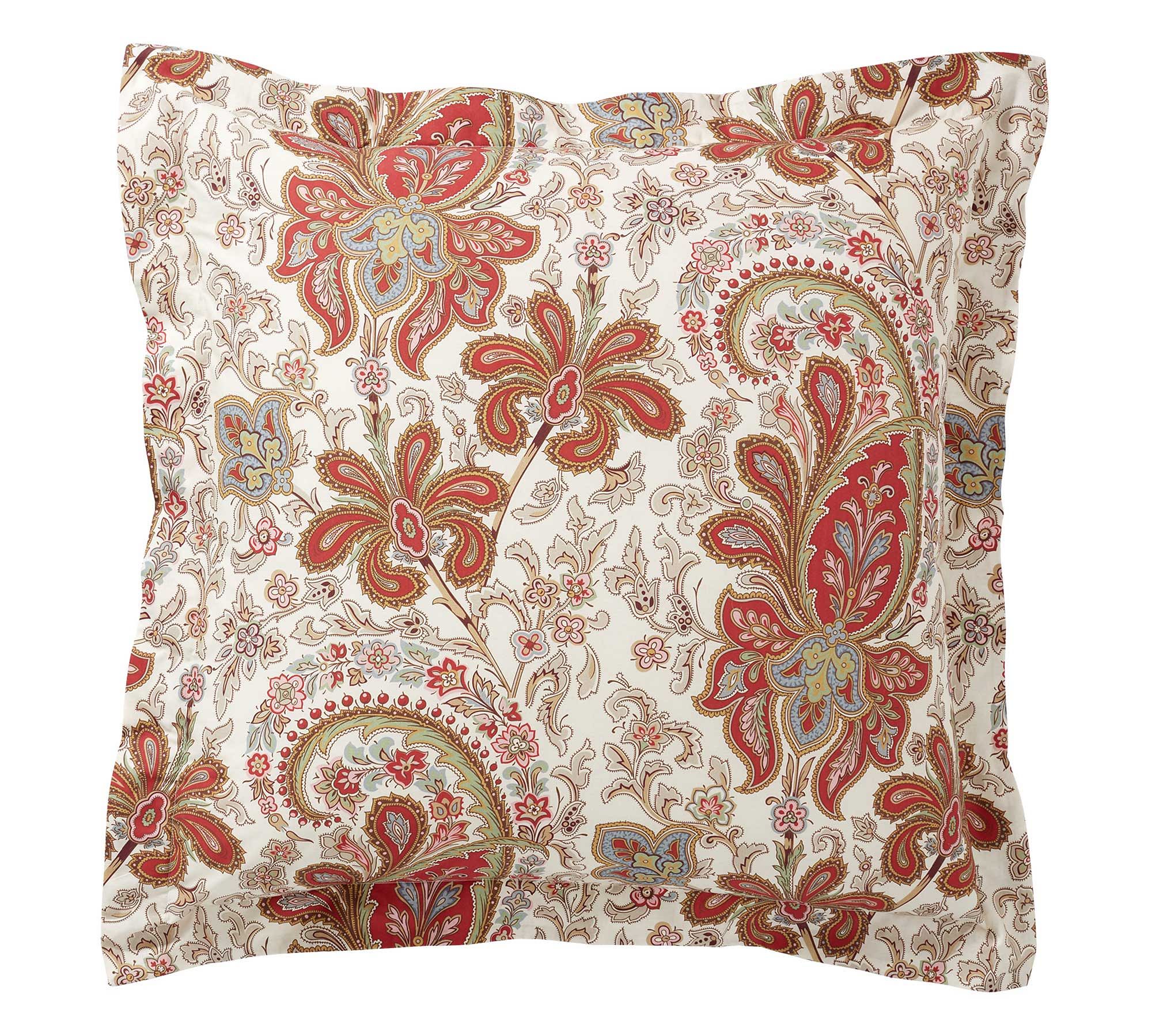 Charlie Paisley Percale Sham