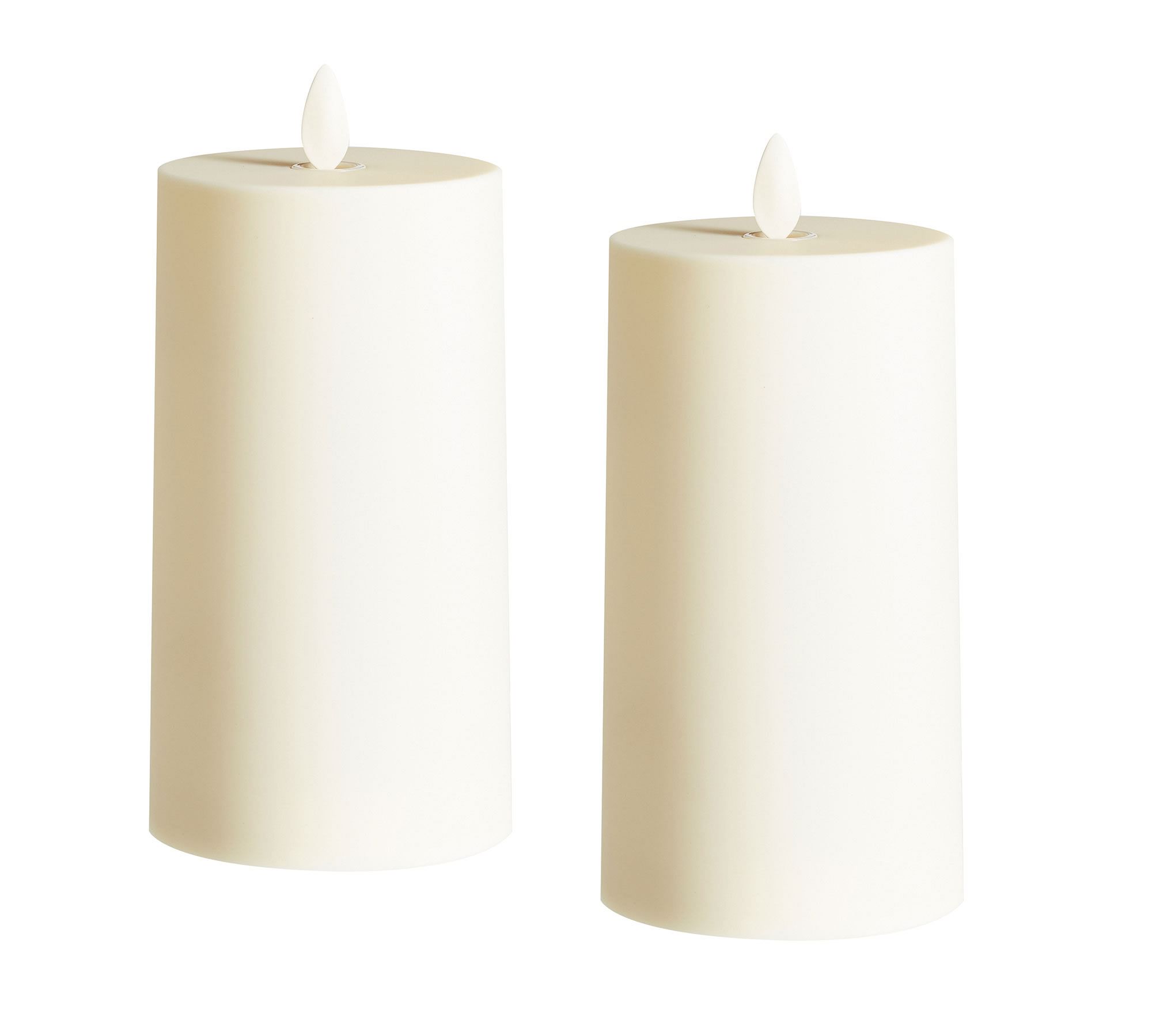 Premium Flickering Flameless Outdoor Pillar Candle