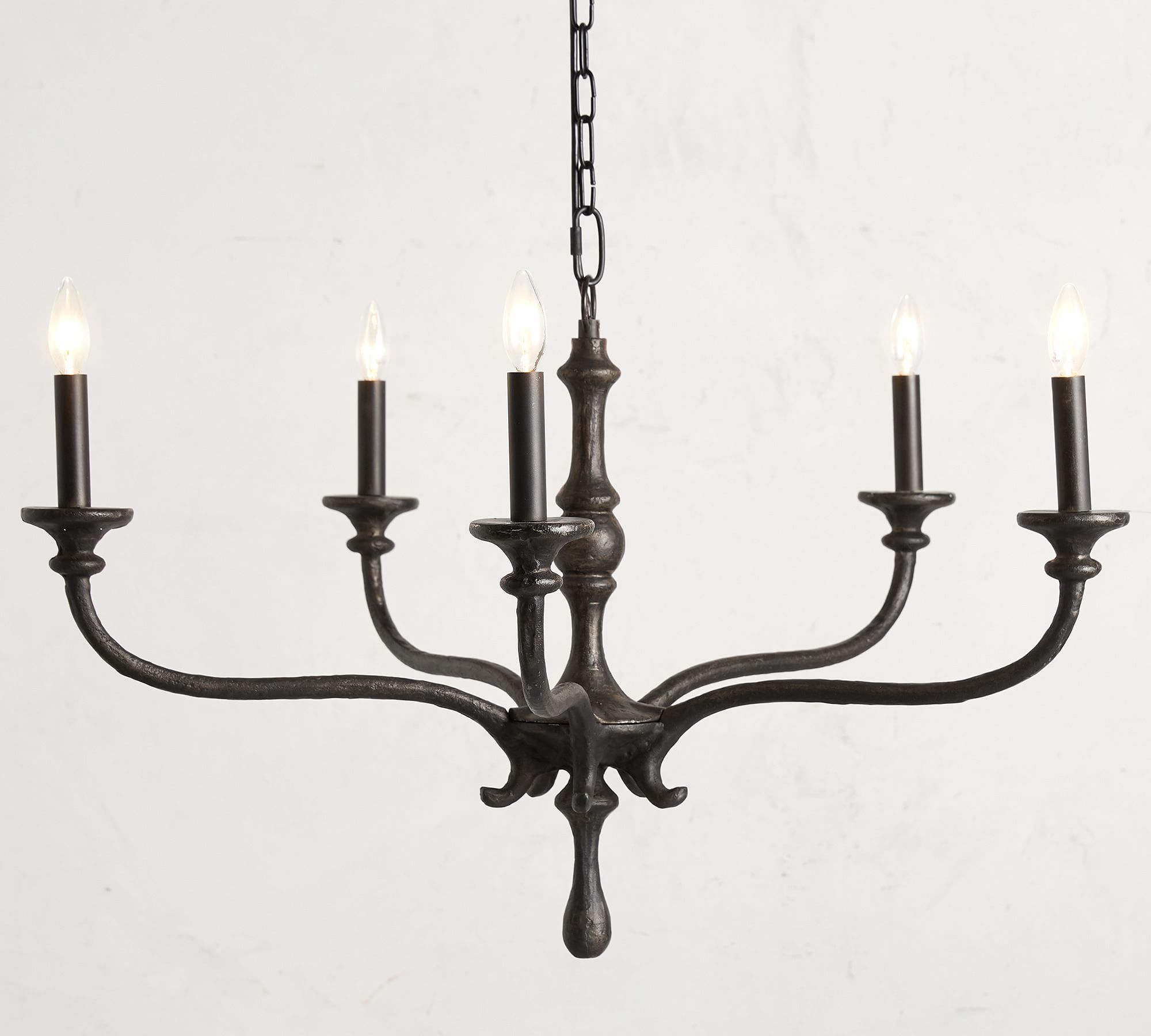 Lockhart Forged Iron Chandelier (36")