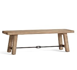 Benchwright Dining Bench, Seadrift, 60"L x 16"W