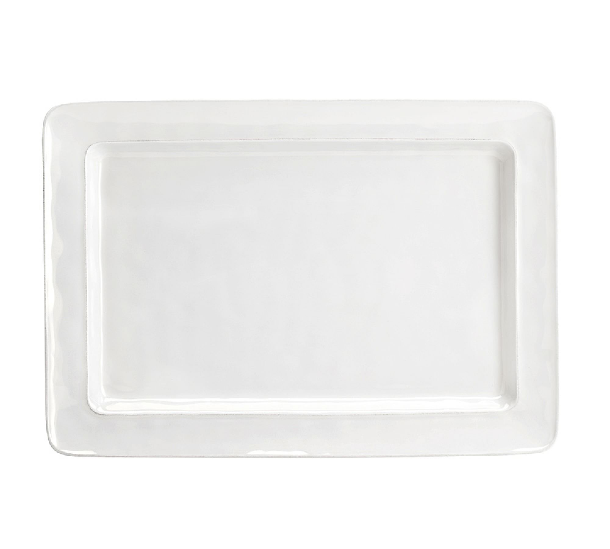 Cambria Handcrafted Stoneware Rectangular Serving Platter