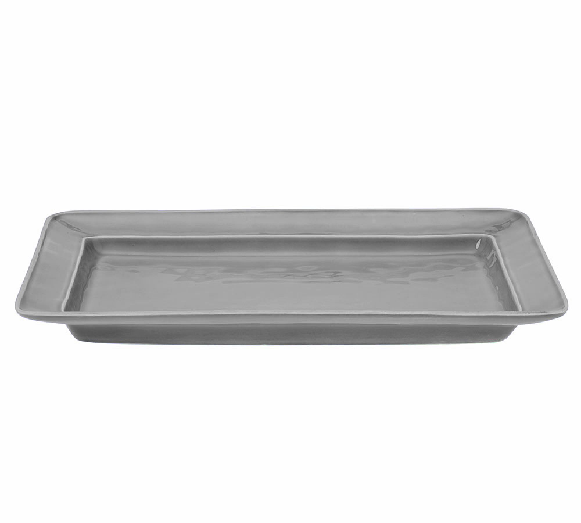 Cambria Handcrafted Stoneware Rectangular Serving Platter