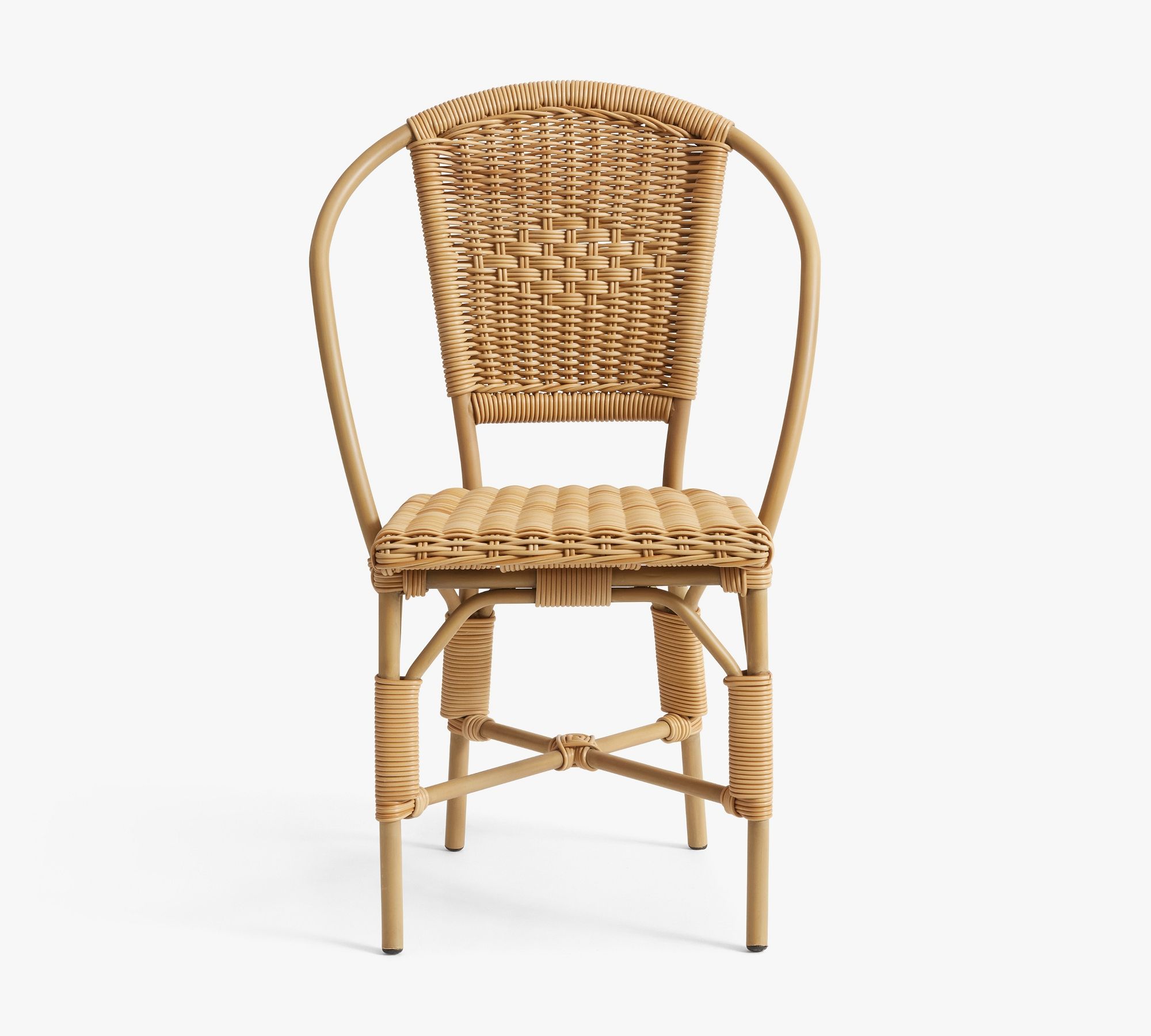 Westport Wicker Outdoor Dining Bistro Chair