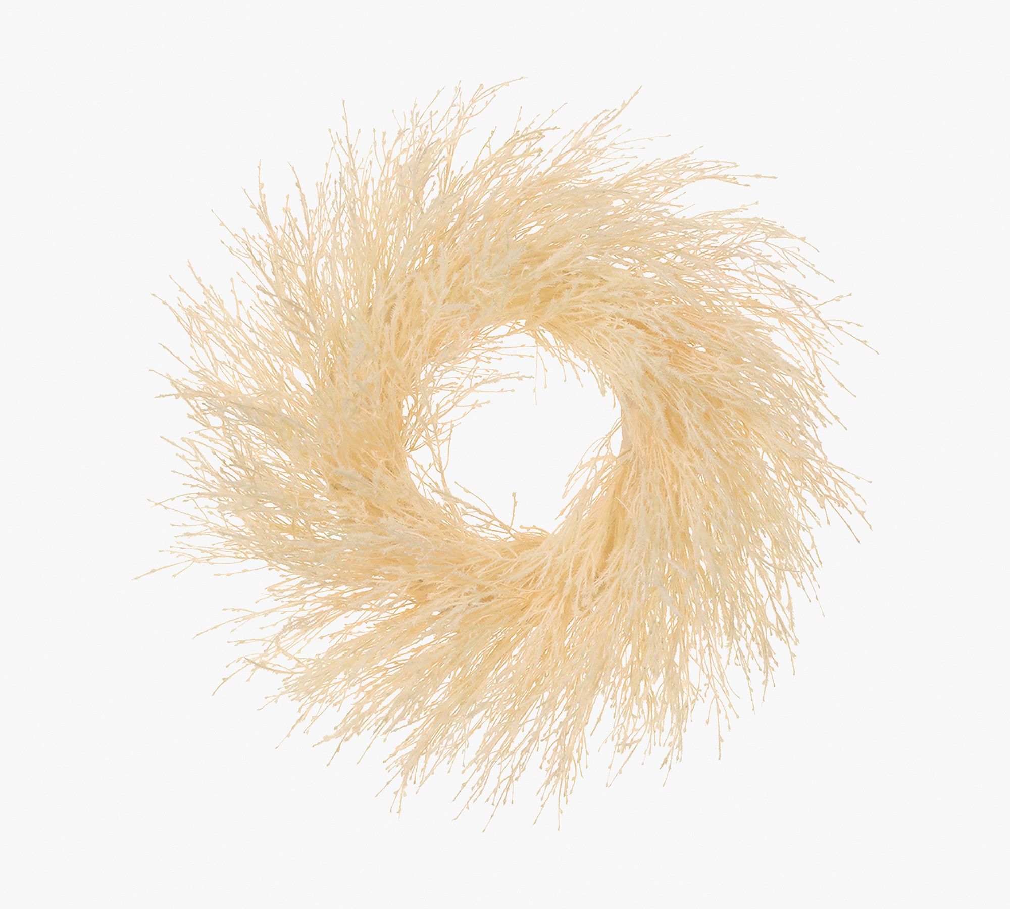 Faux Fountain Grass Wreath - 26"