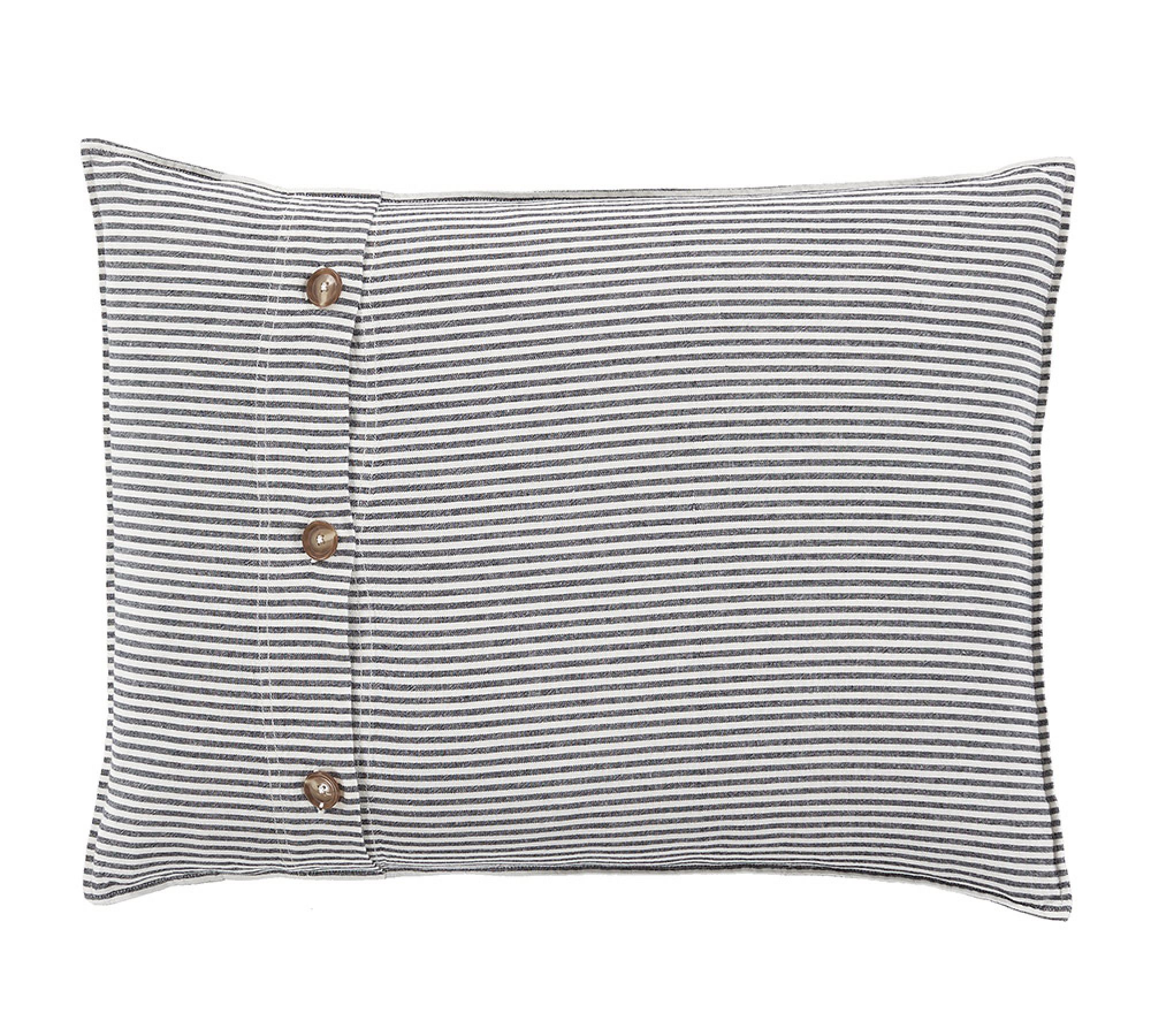 Wheaton Striped Cotton Linen Sham