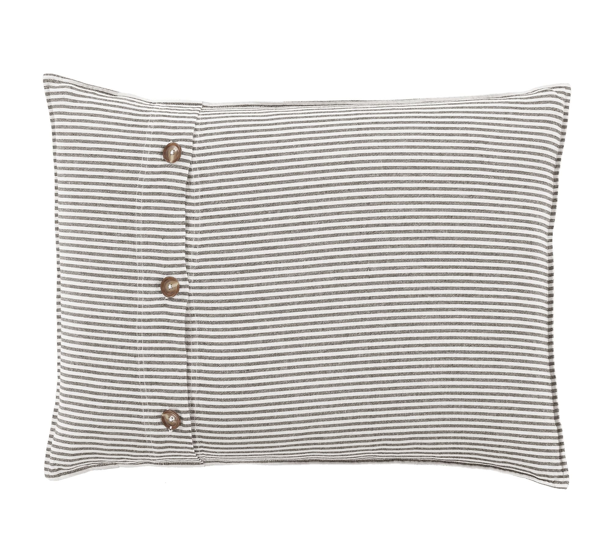 Wheaton Striped Cotton Linen Sham