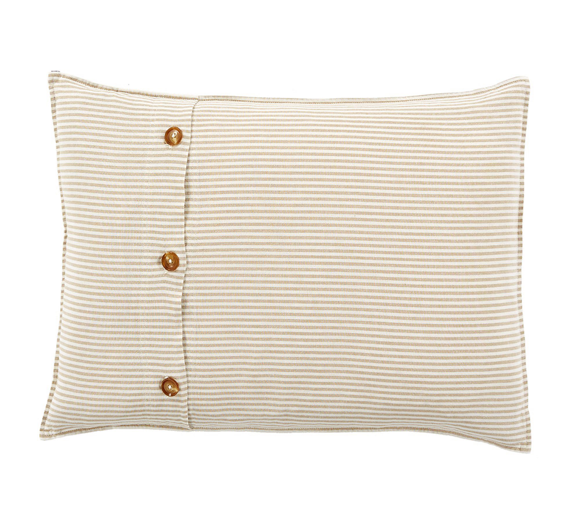 Wheaton Striped Cotton Linen Sham