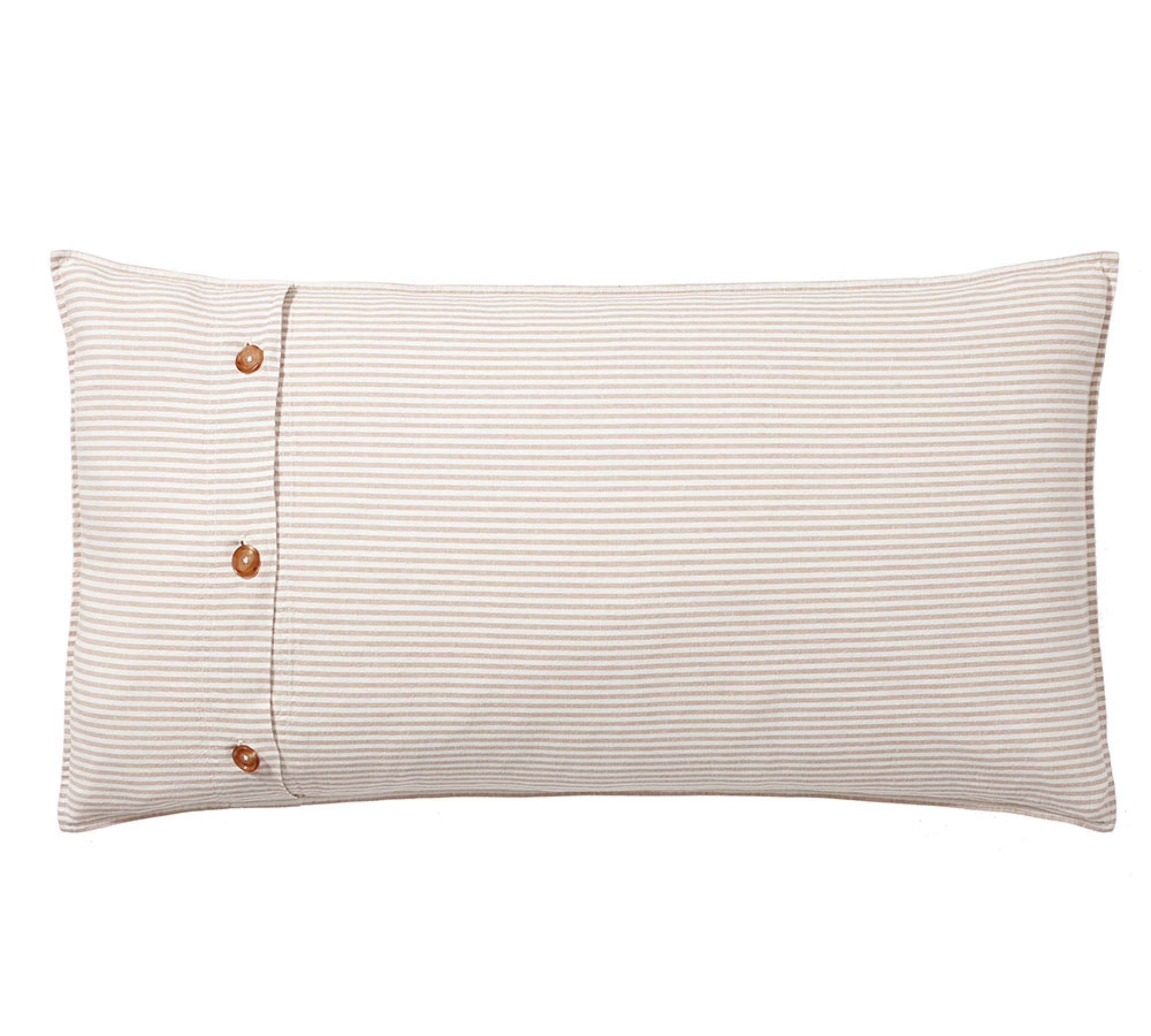 Wheaton Striped Cotton Linen Sham