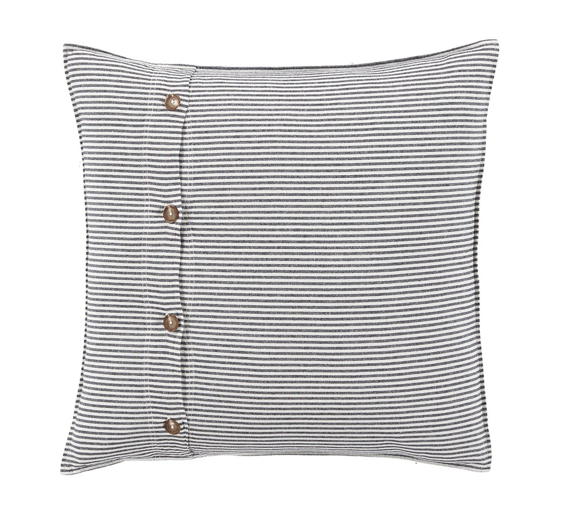 Wheaton Striped Cotton Linen Sham