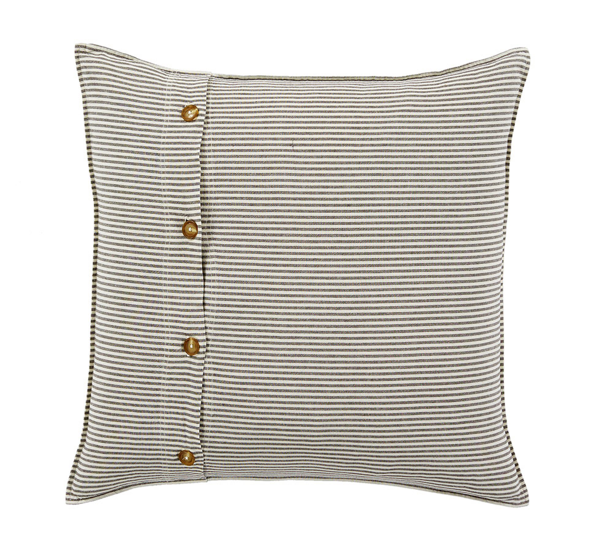 Wheaton Striped Cotton Linen Sham