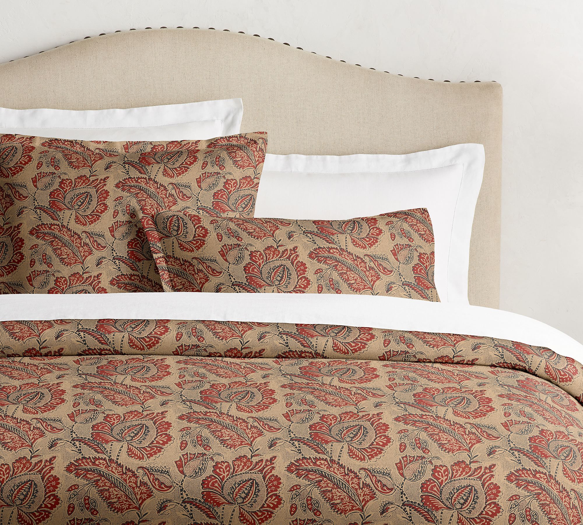 Dottie Kalamkari Cotton Sham