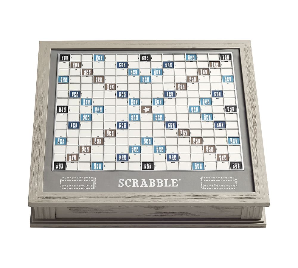 Wooden Scrabble Board Game - Luxury Edition