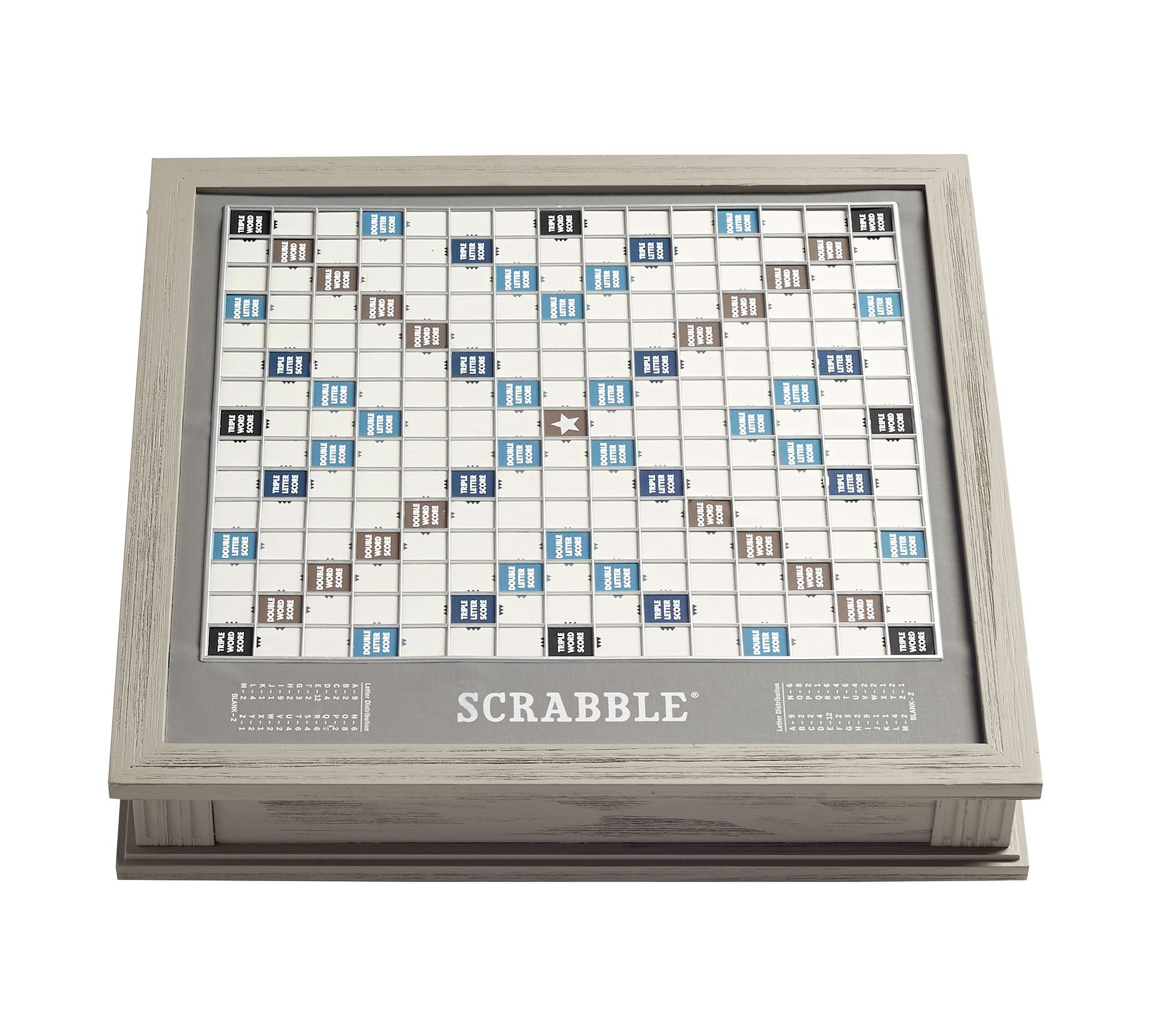 Wooden Scrabble Board Game - Luxury Edition