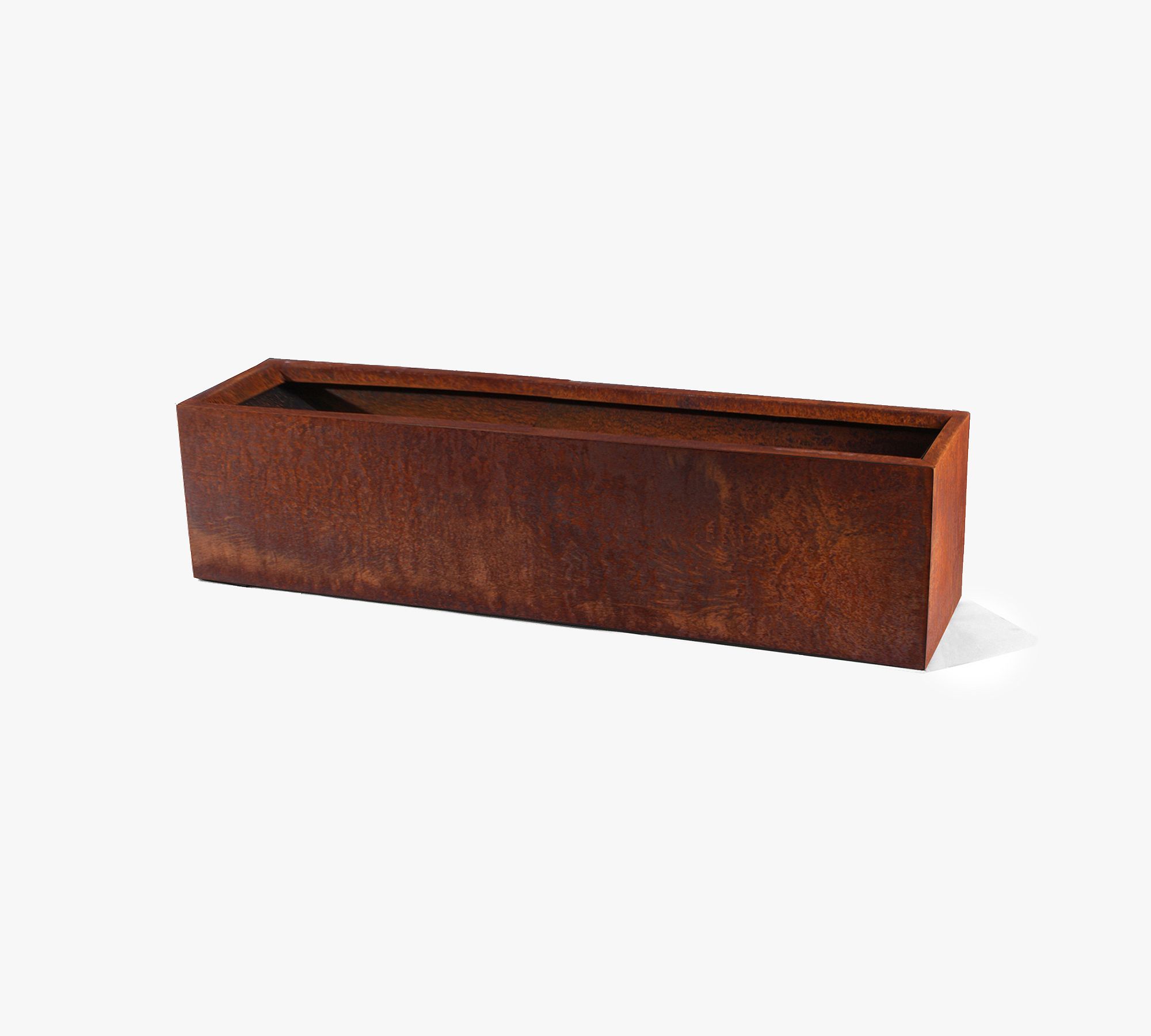 Trough Corten Steel Outdoor Planters