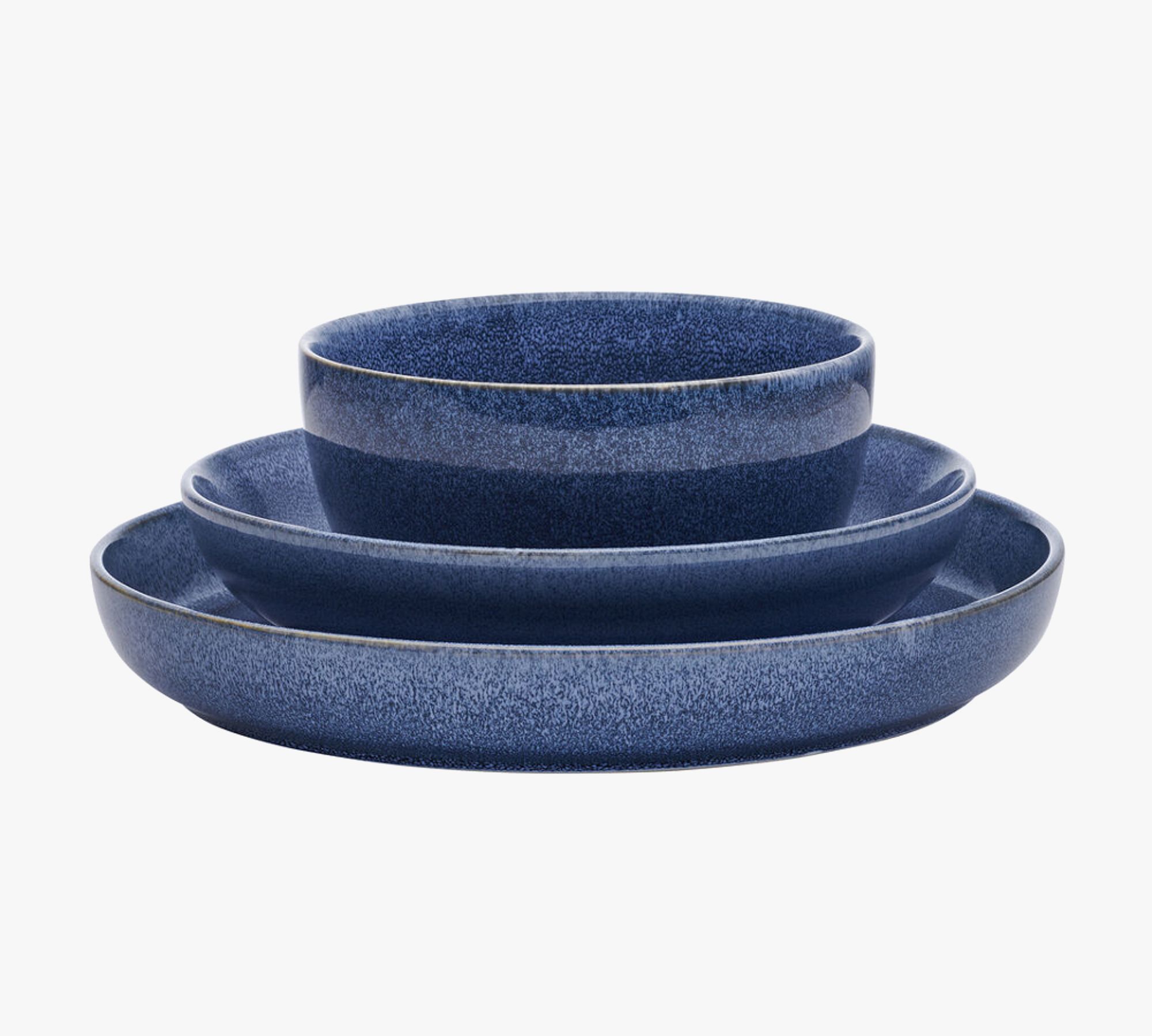 Huxley Reactive Glaze Bowls - Set of 9