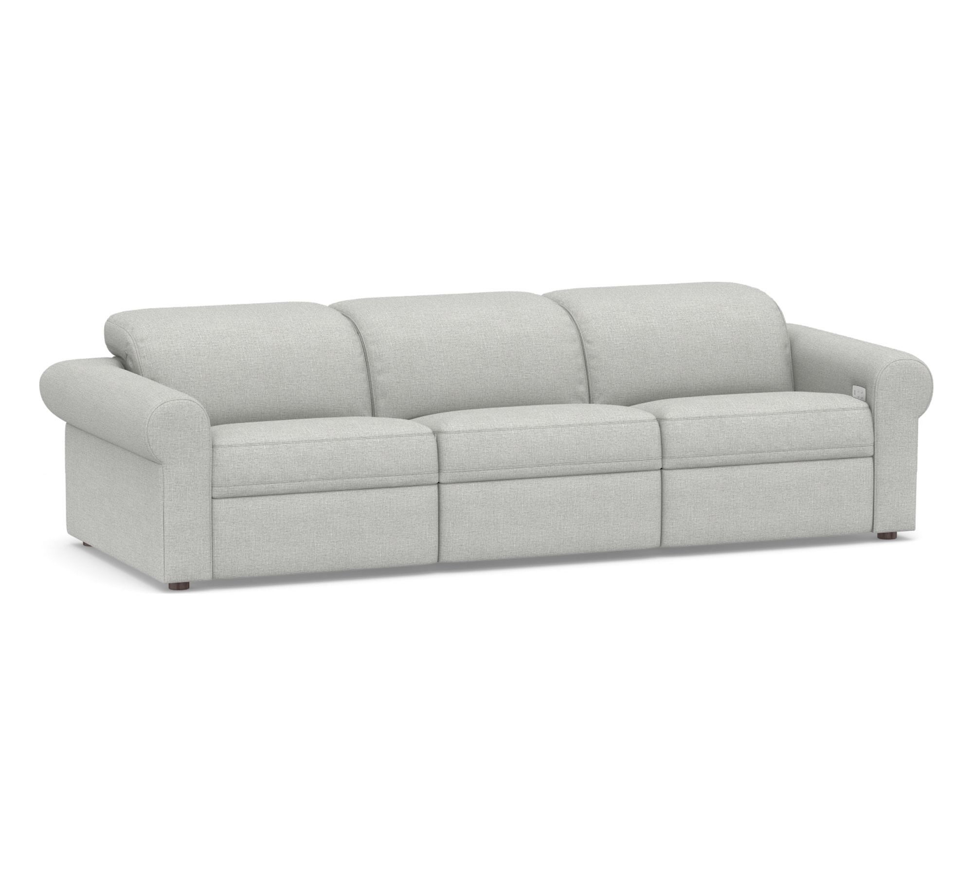 Ultra Lounge Roll Arm Reclining Sofa (110")