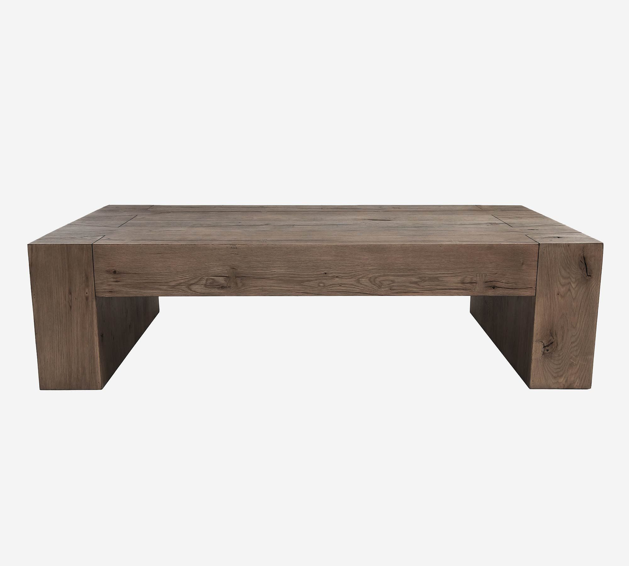 Raymond Rectangular Reclaimed Wood Coffee Table (60")