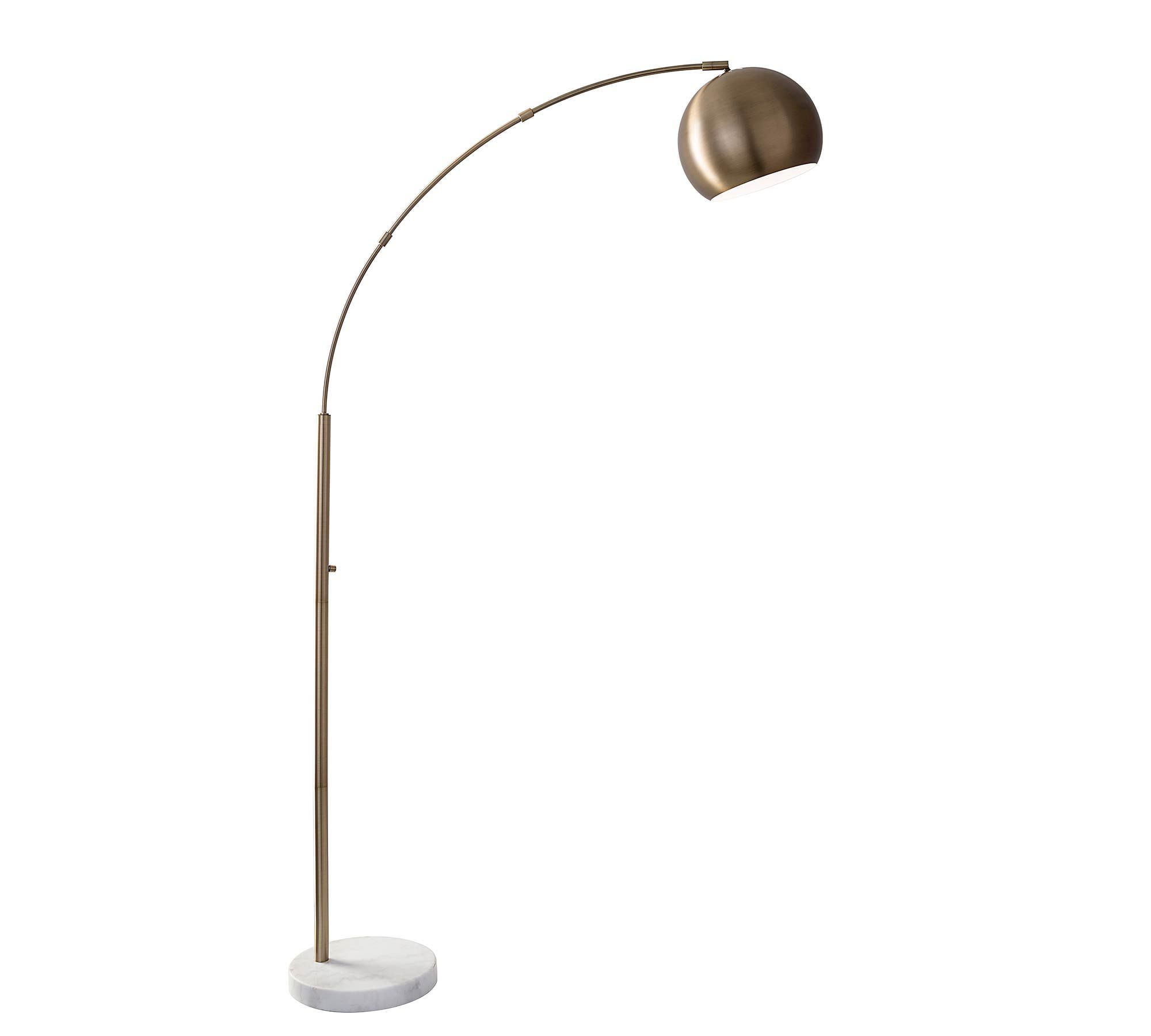 Nella Metal Arc Sectional Floor Lamp