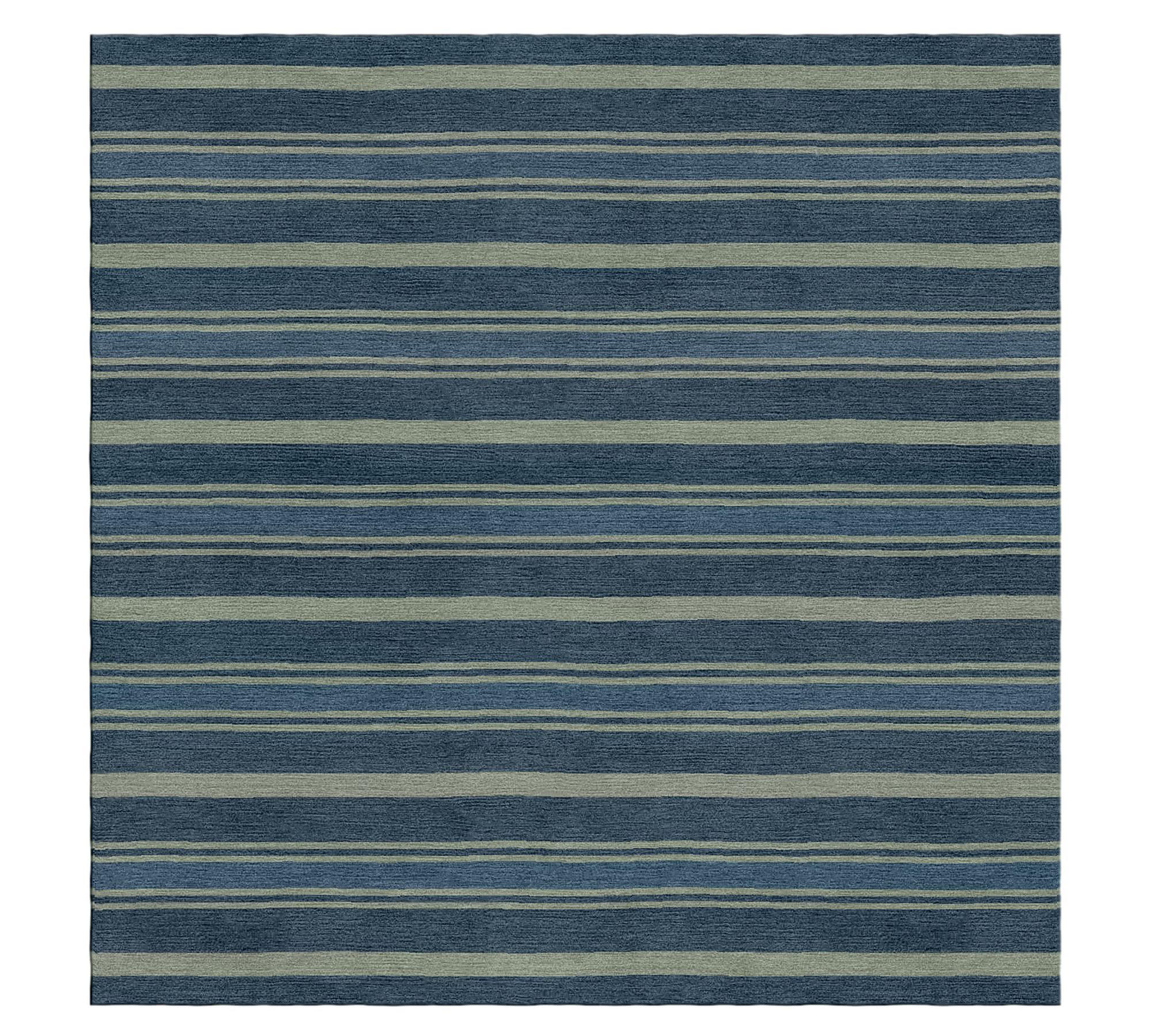 Oda Striped Dhurrie Rug