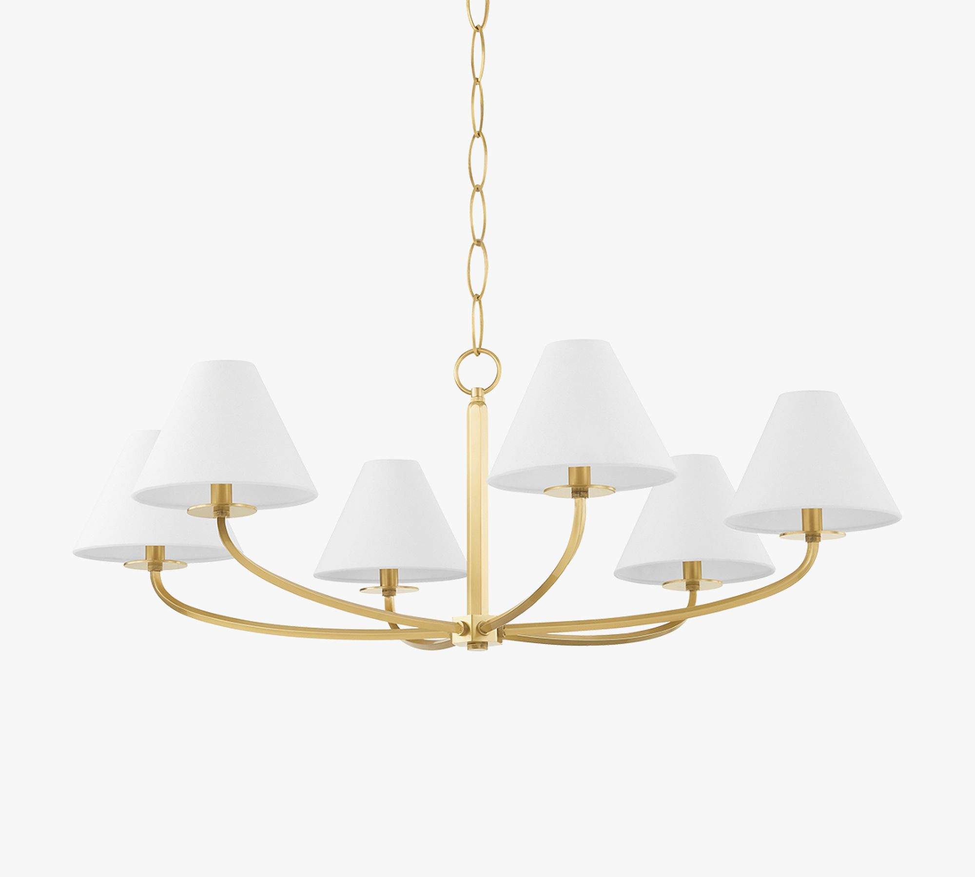 Samara Metal Chandelier (41"-53")