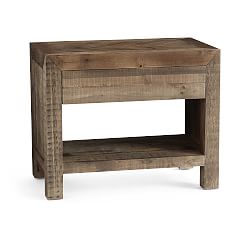 Hensley Reclaimed Wood 32" Nightstand, Weathered Gray