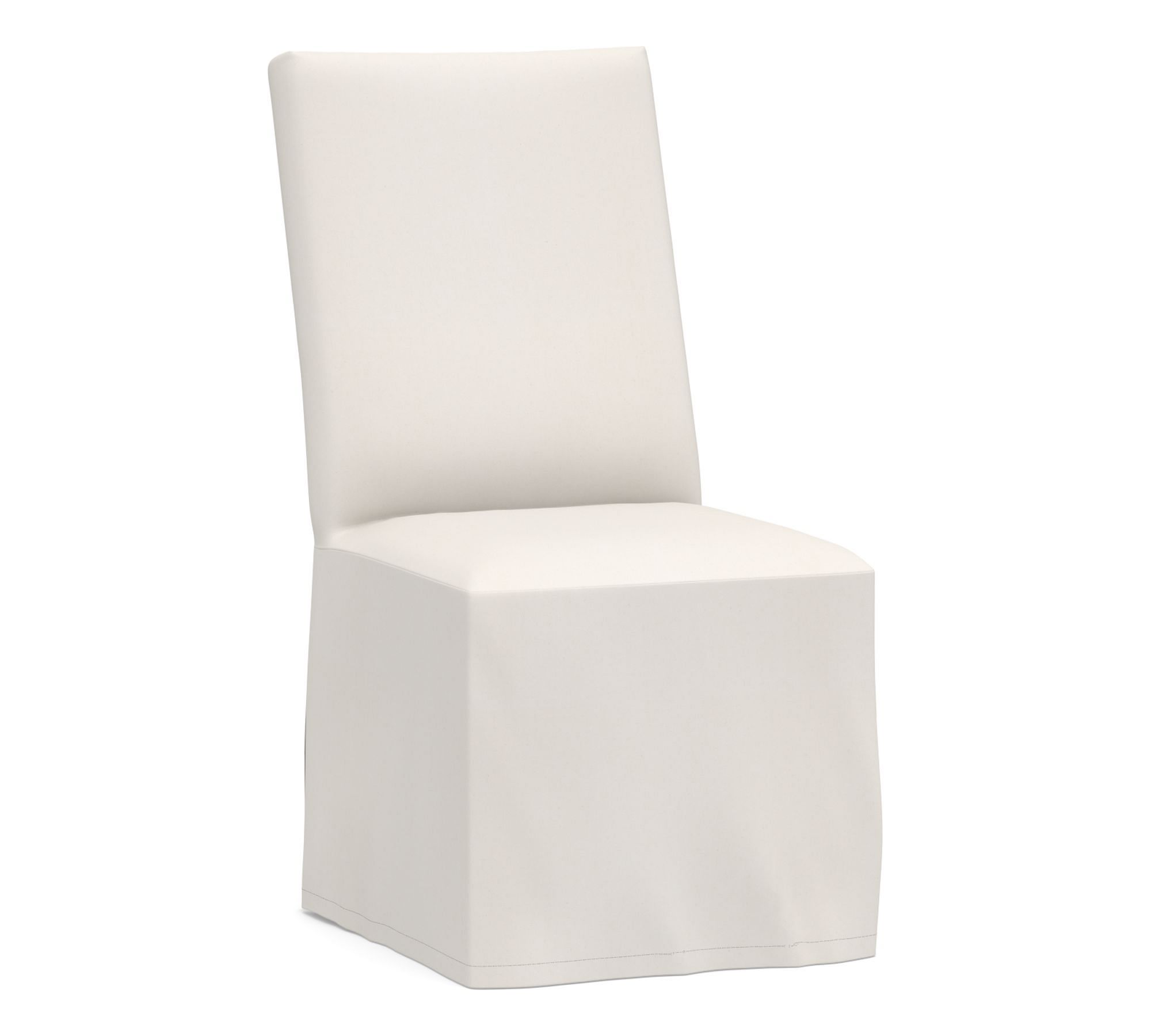 PB Comfort Square Slipcovered Dining Chair