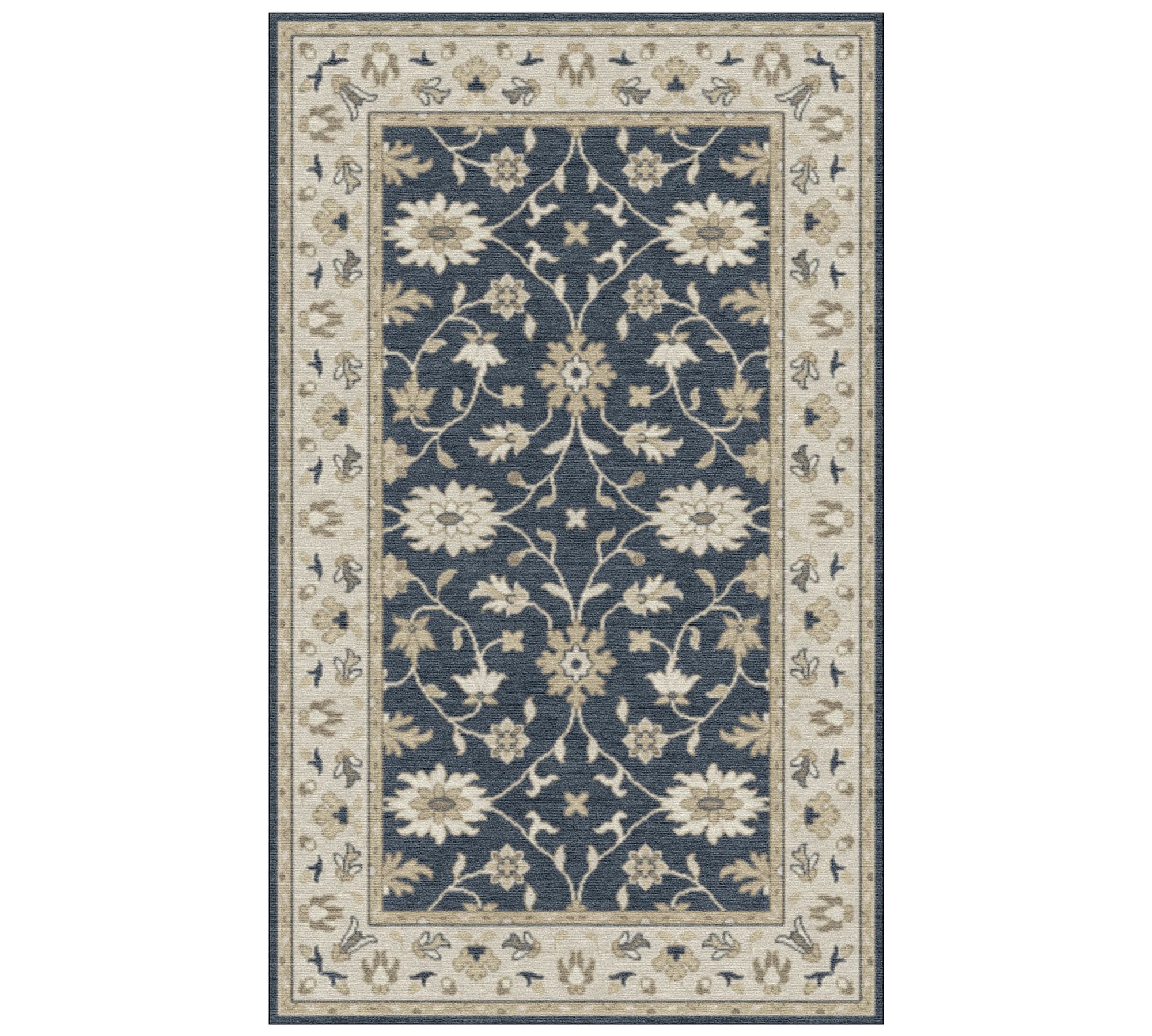 Malika Persian-Style Hand-Tufted Wool Rug