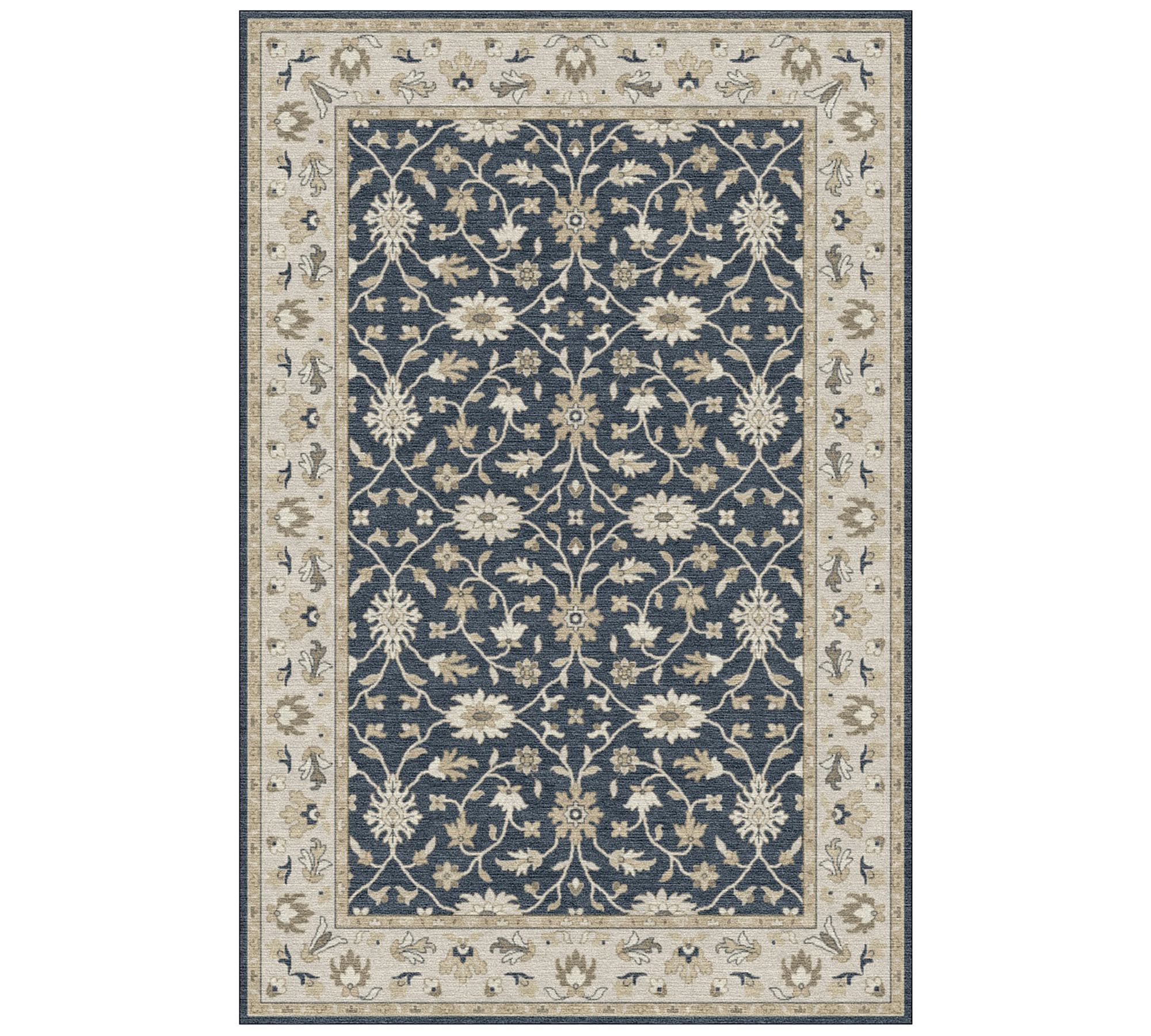 Malika Persian-Style Hand-Tufted Wool Rug