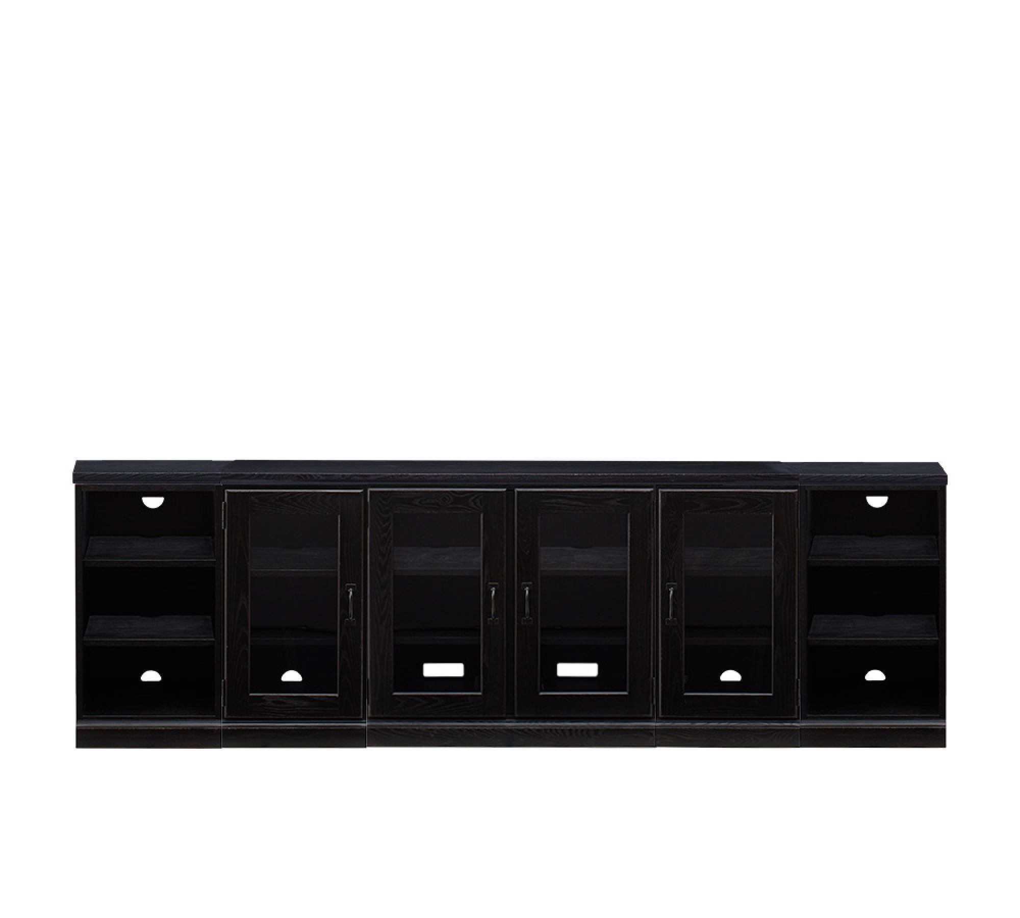 Printer's Bookcase Media Console (96")