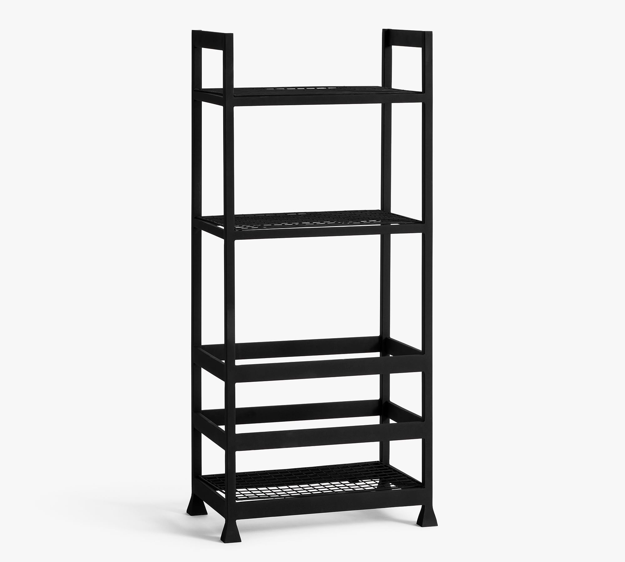 Malibu Metal Outdoor Pool Storage Tower Shelf