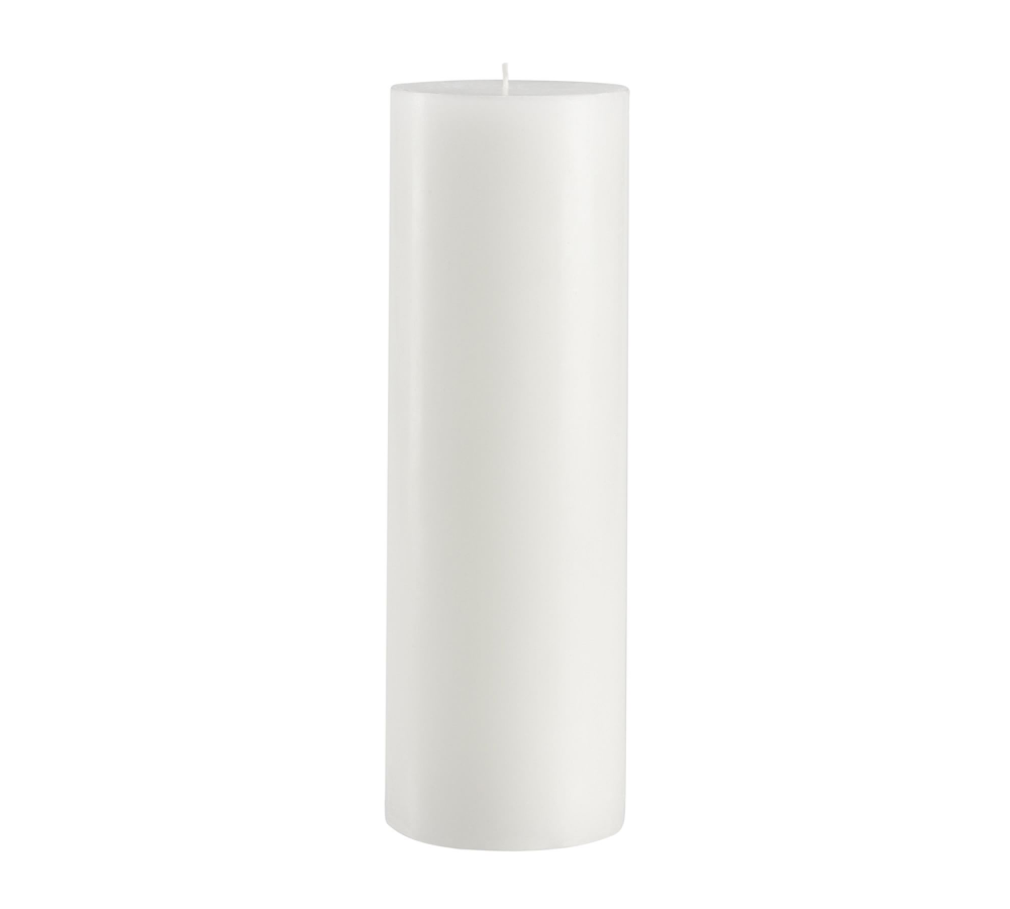 Unscented Wax Pillar Candle