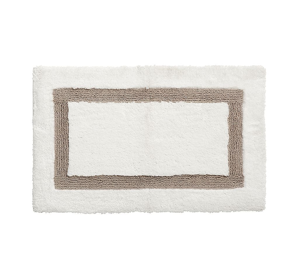 Morgan Memory Foam Bath Mat 17x24"- Simply Taupe