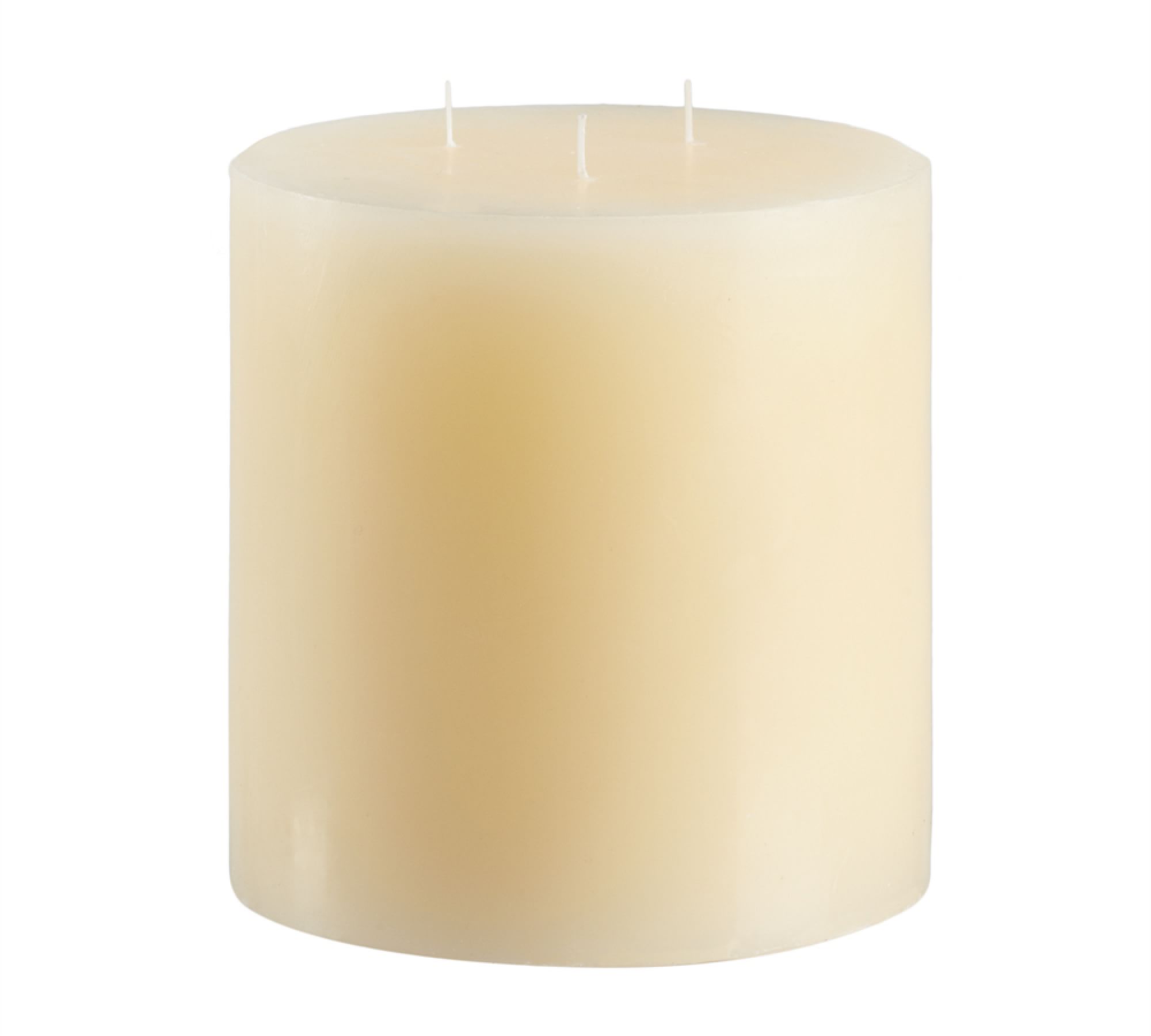 Unscented Wax Pillar Candle