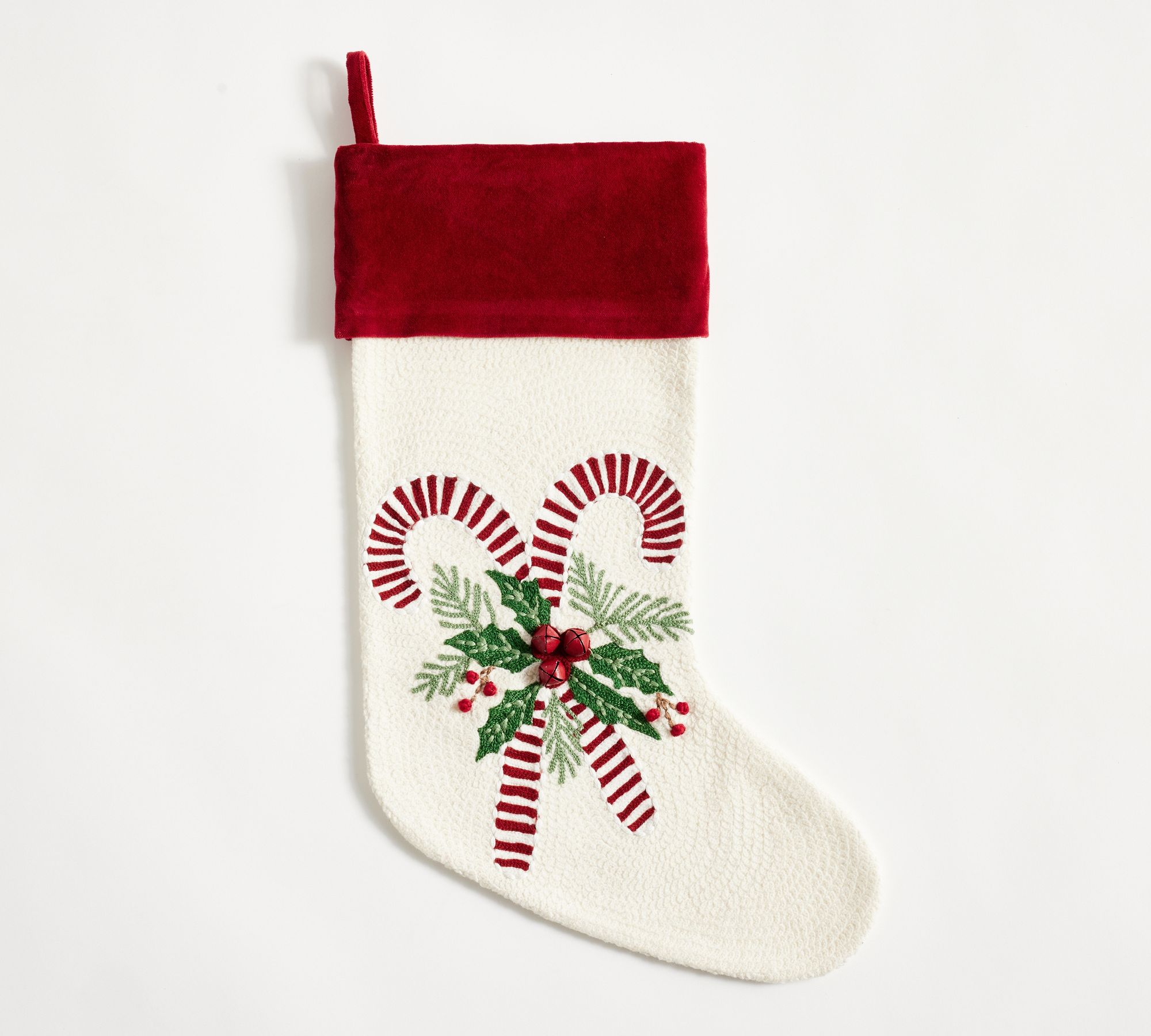 Holiday Icons Crewel Stockings