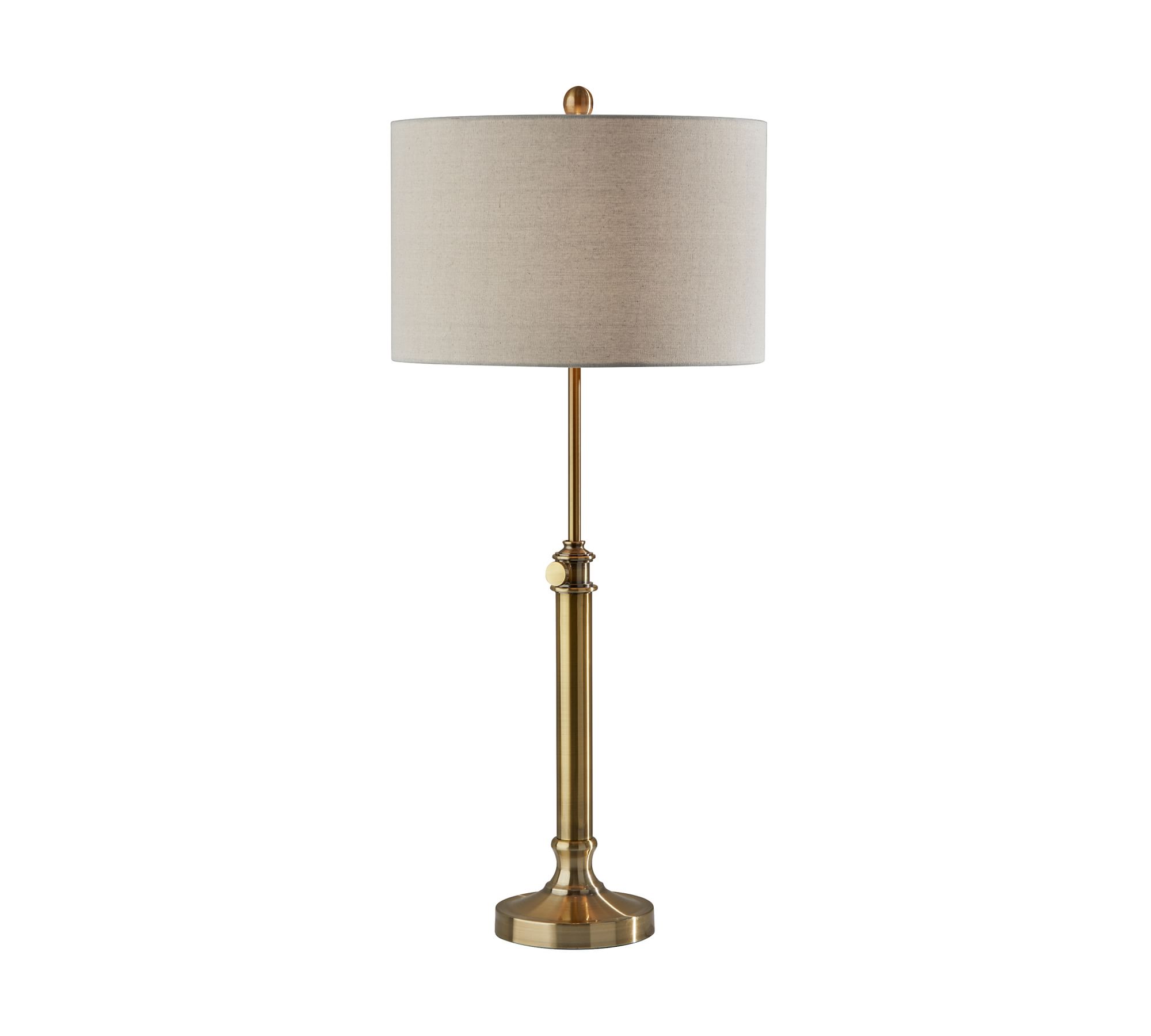 Fig Iron Adjustable Table Lamp (28")