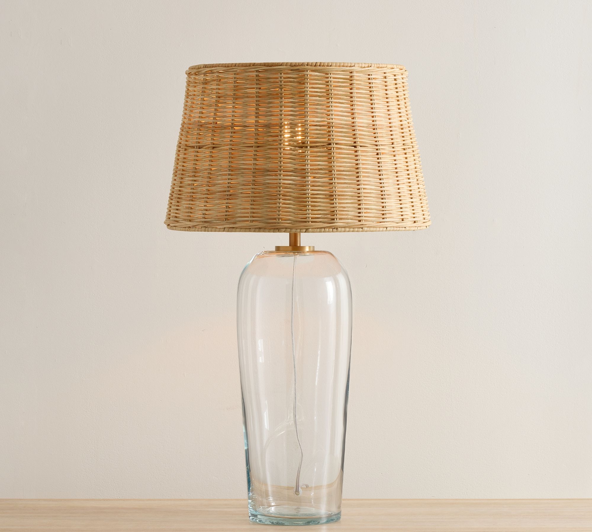 Carter Woven Table Lamp (18"-29")