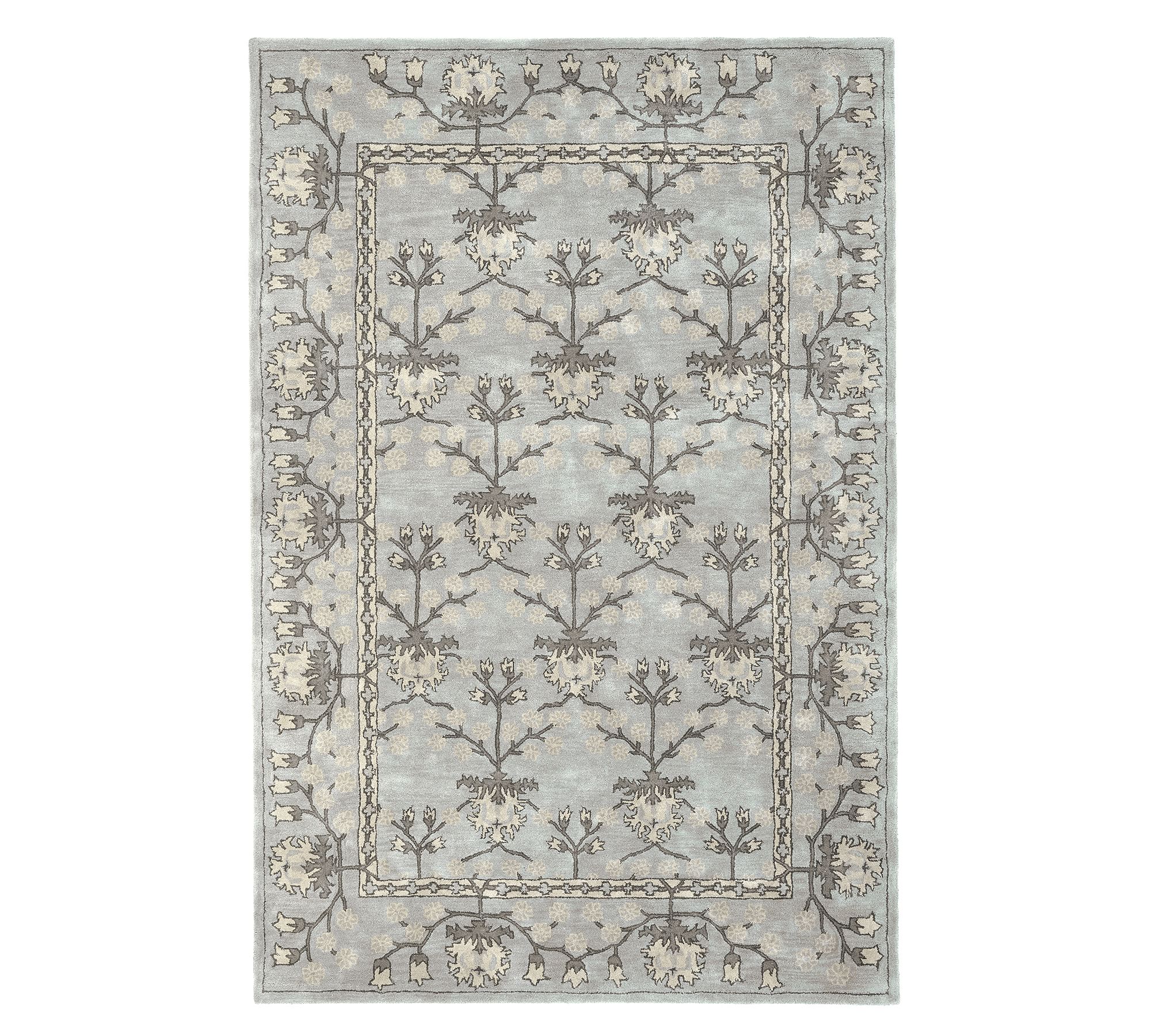 Kennedy Persian-Style Hand-Tufted Wool Rug