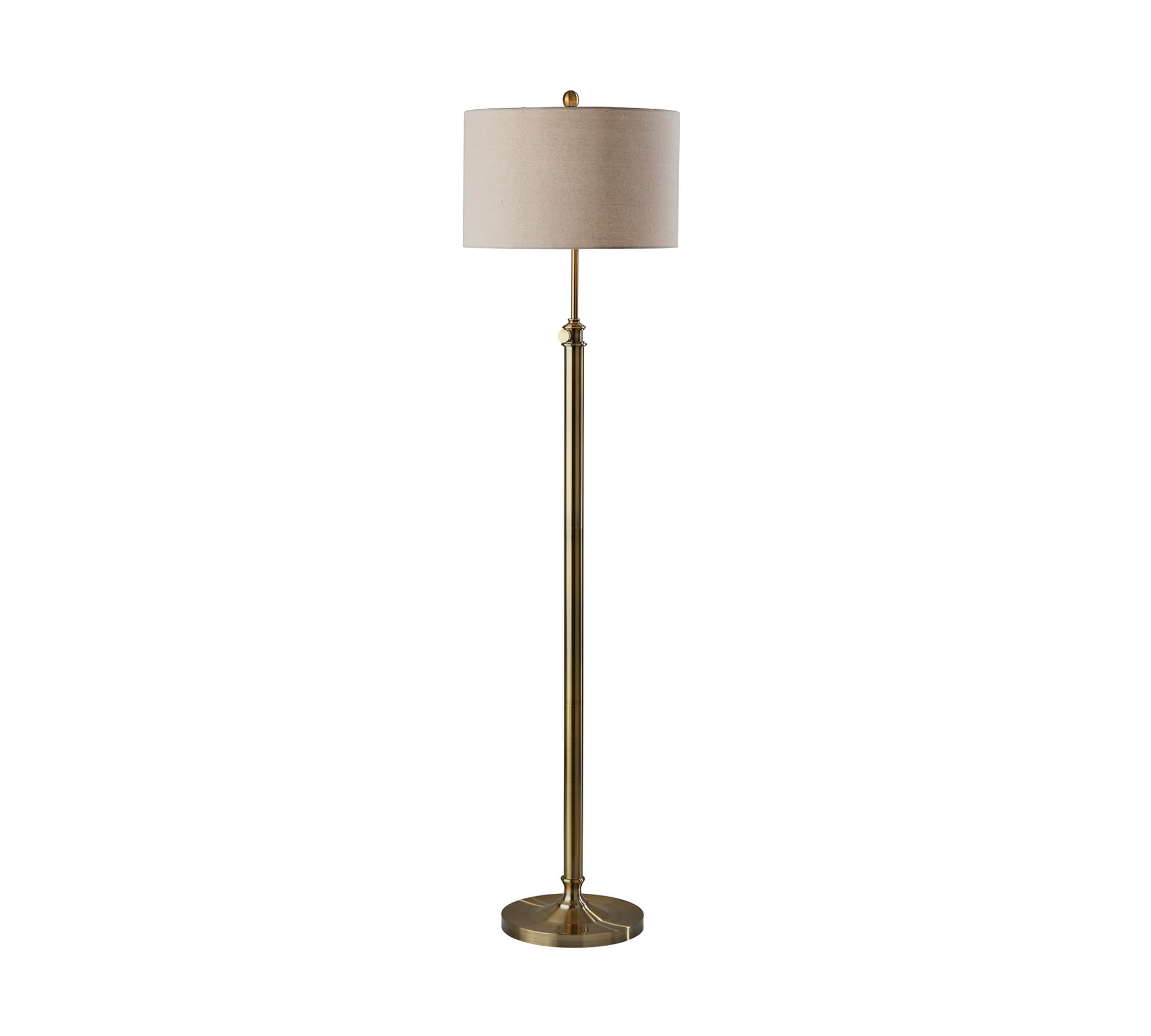 Fig Iron Floor Lamp (66")